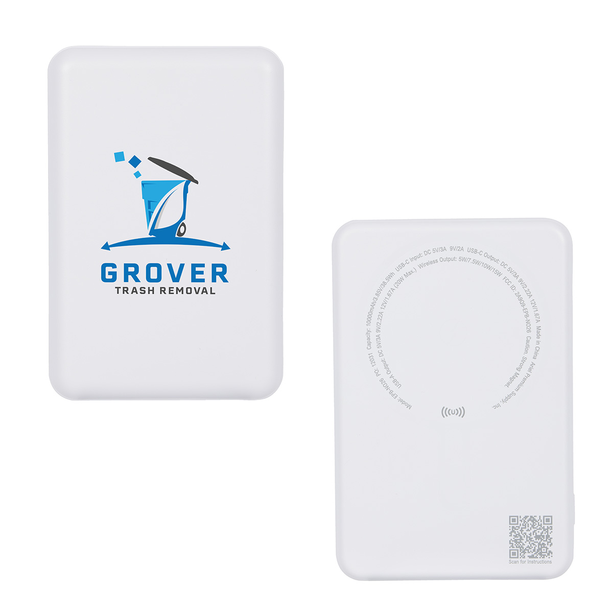 Picture of Noble 10000mAh 20W PD Power Bank with 15W Magnetic Wireless Charger