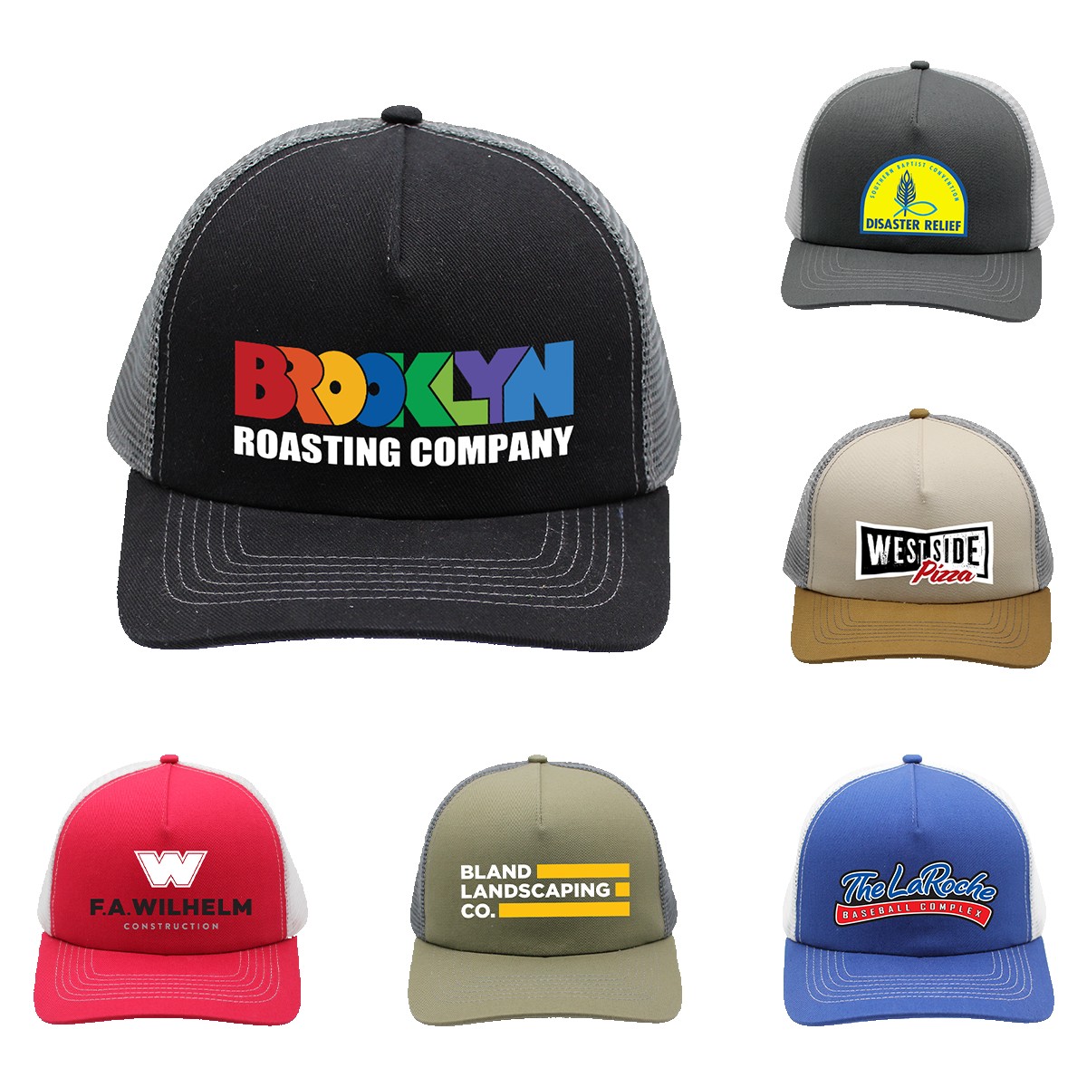 Picture of Hype Mesh Trucker, Full Color Digital