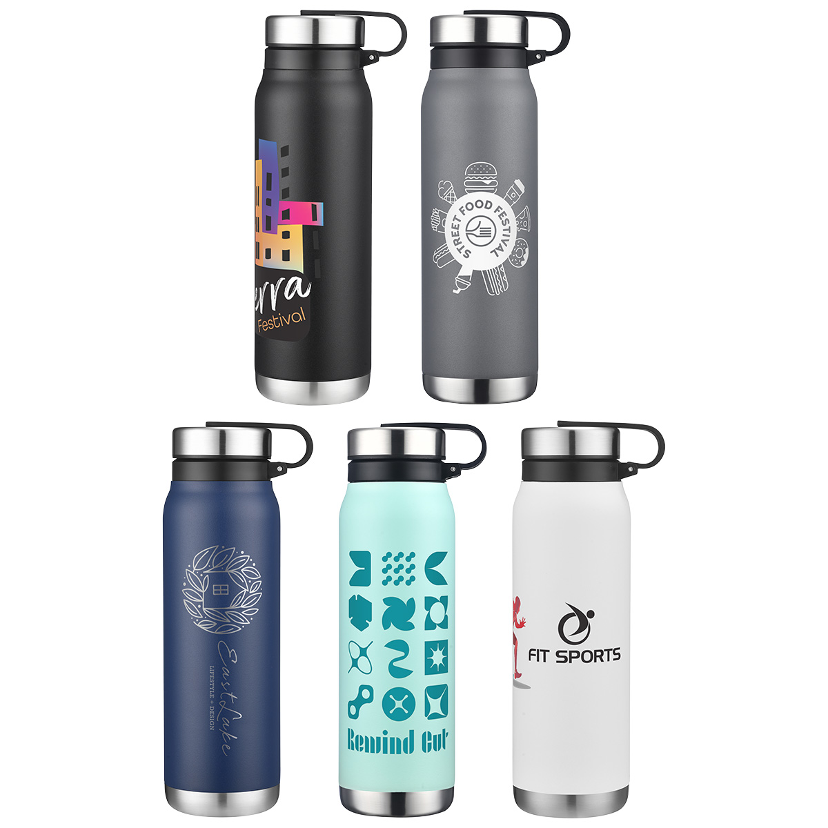 Picture of Turin 20 oz Vacuum Insulated Bottle with Twist Cap
