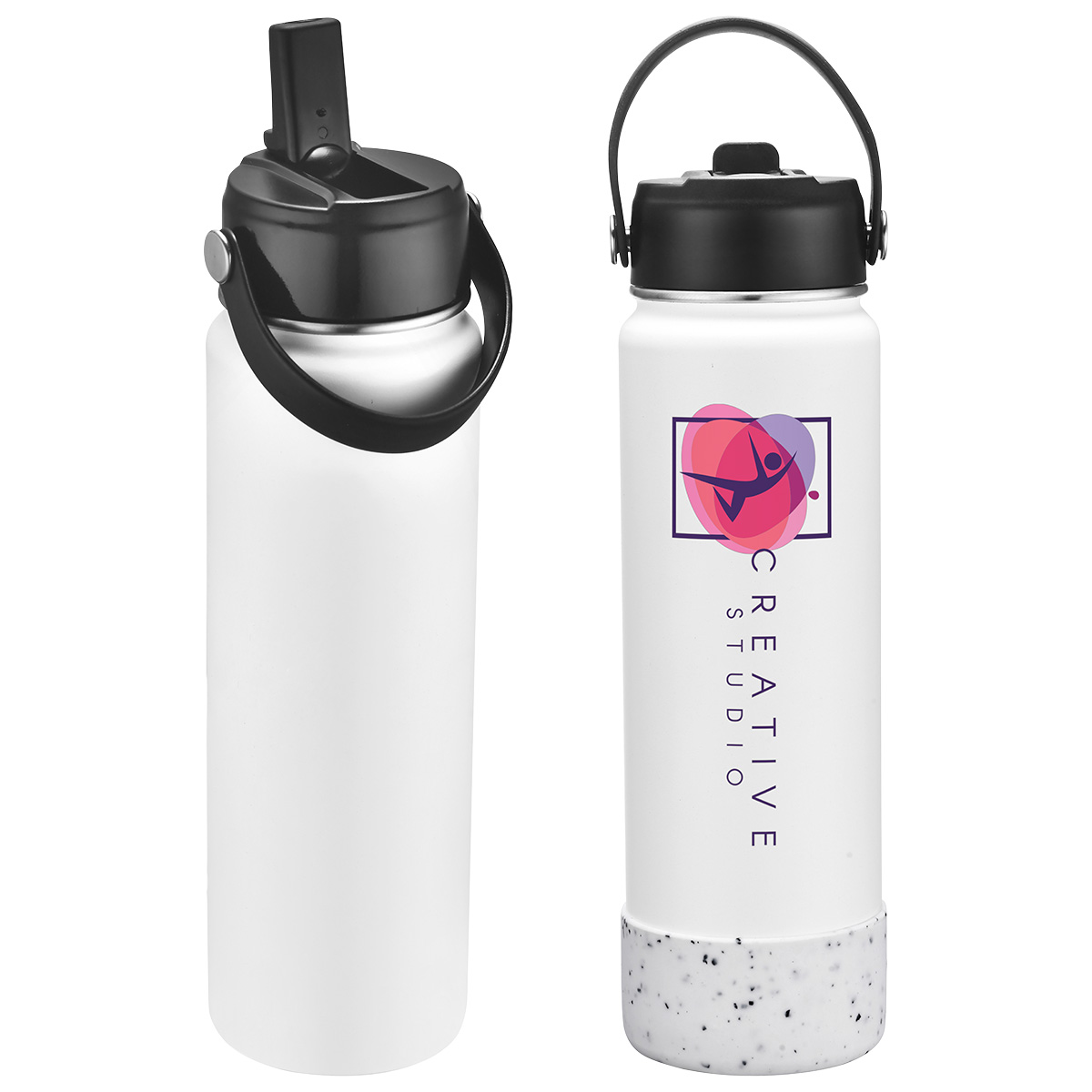Picture of Volare 27 oz Vacuum Insulated Bottle with Flip Top Spout
