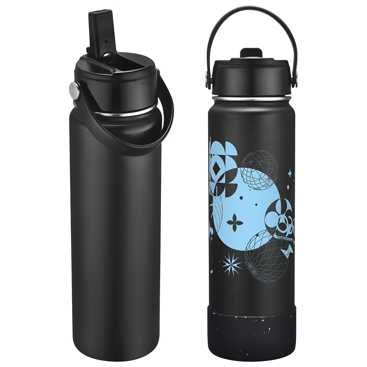 Picture of Volare 27 oz Vacuum Insulated Bottle with Flip Top Spout