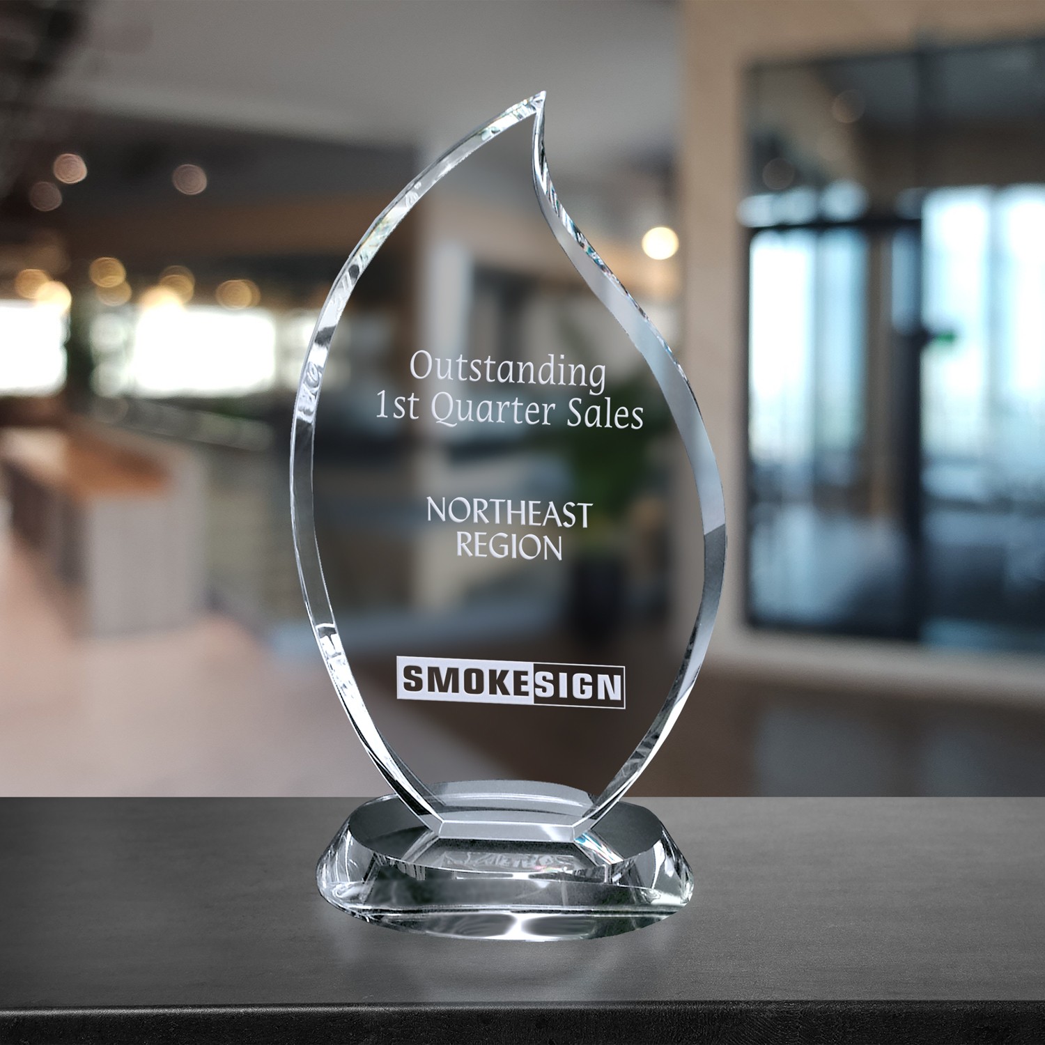 Picture of Flame Award 9"