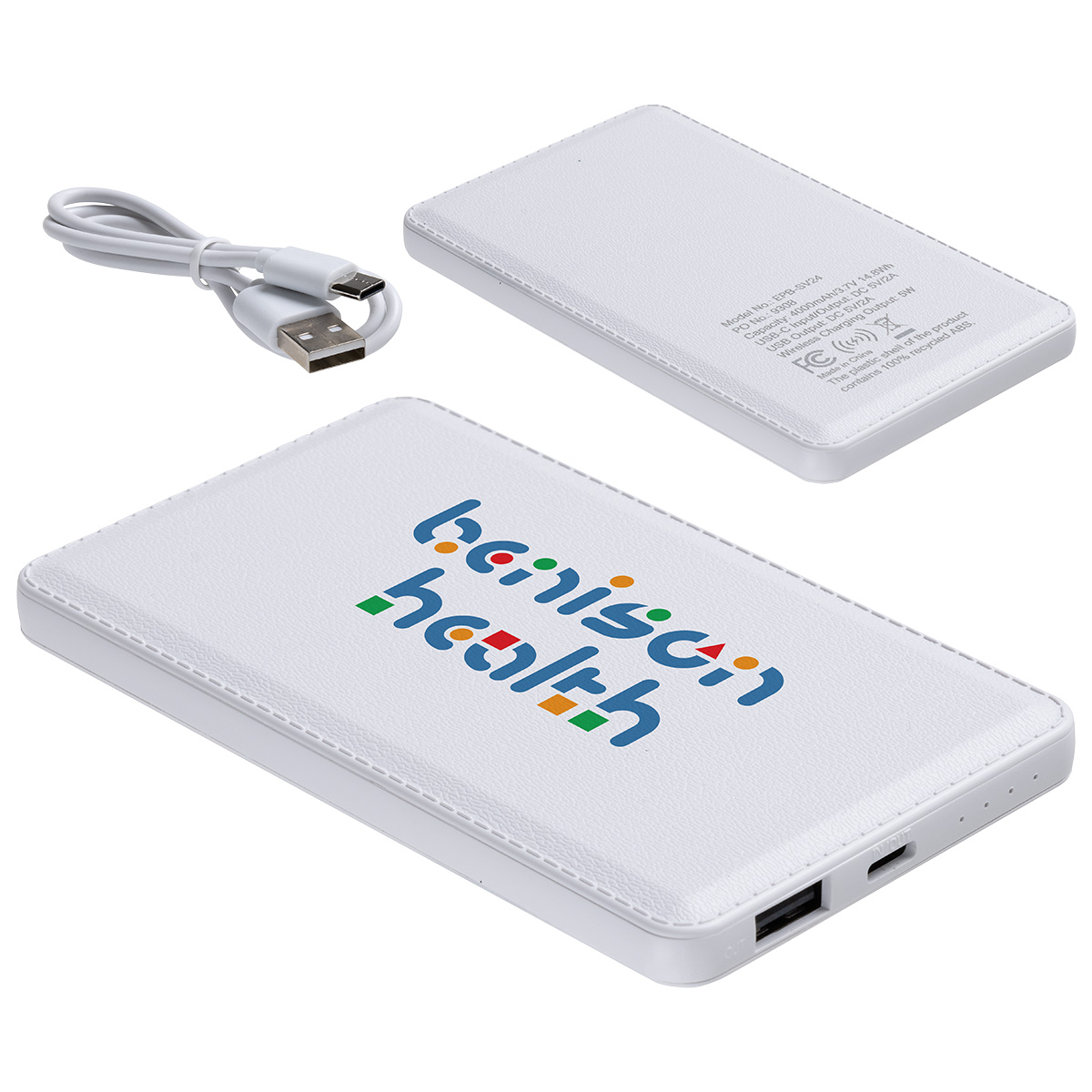 Picture of Sovereign 4000mAh Wireless Charging Power Bank with Recycled Case