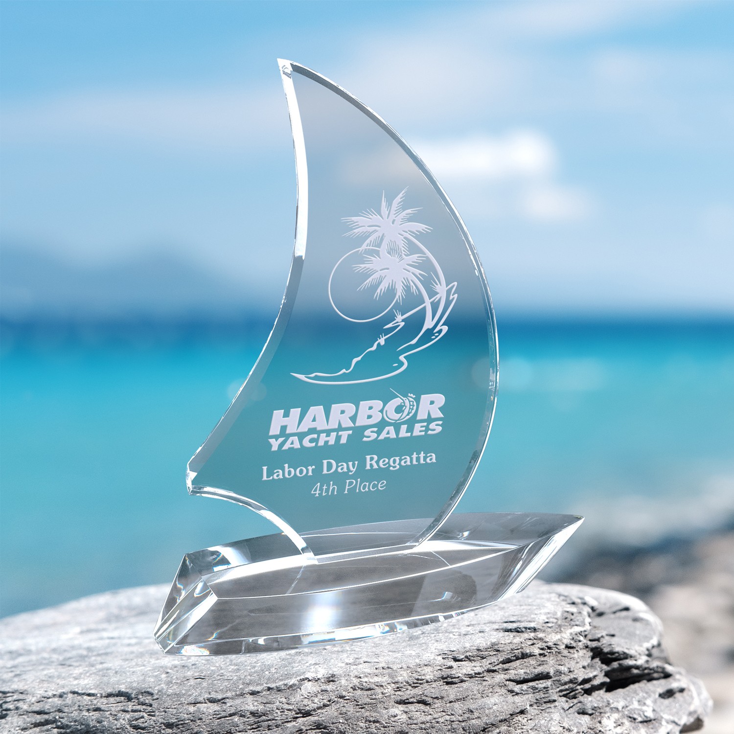 Picture of Sailboat Award 8"
