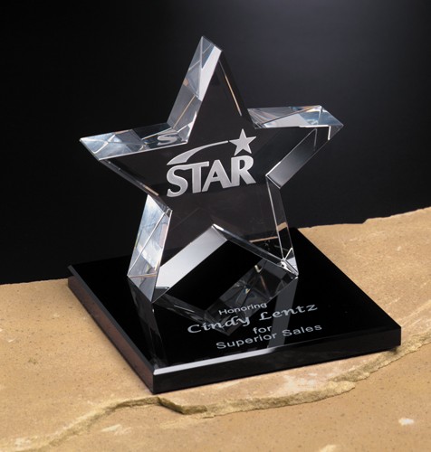 Picture of Tapered Star on Base 5"