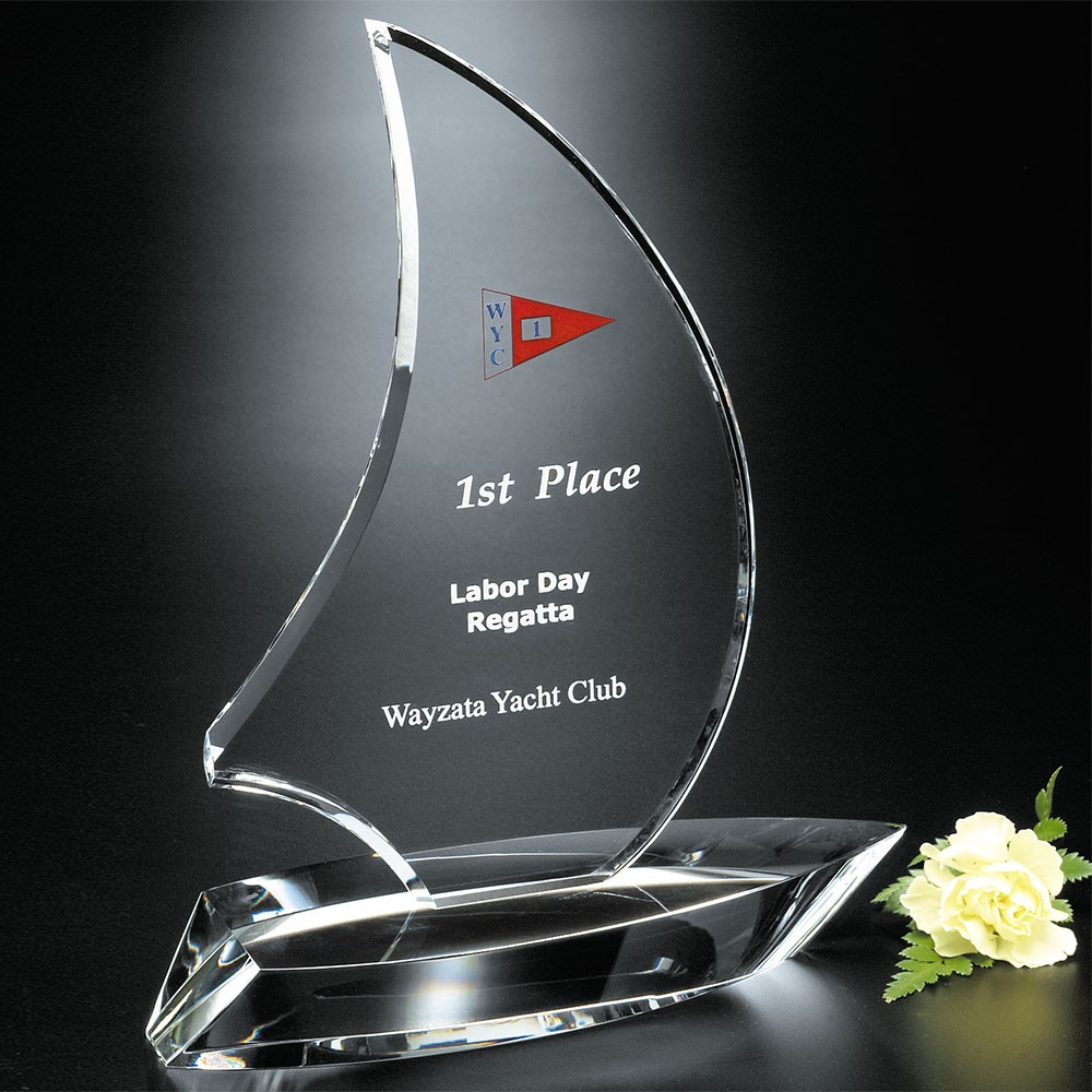 Picture of Sailboat Award 11"