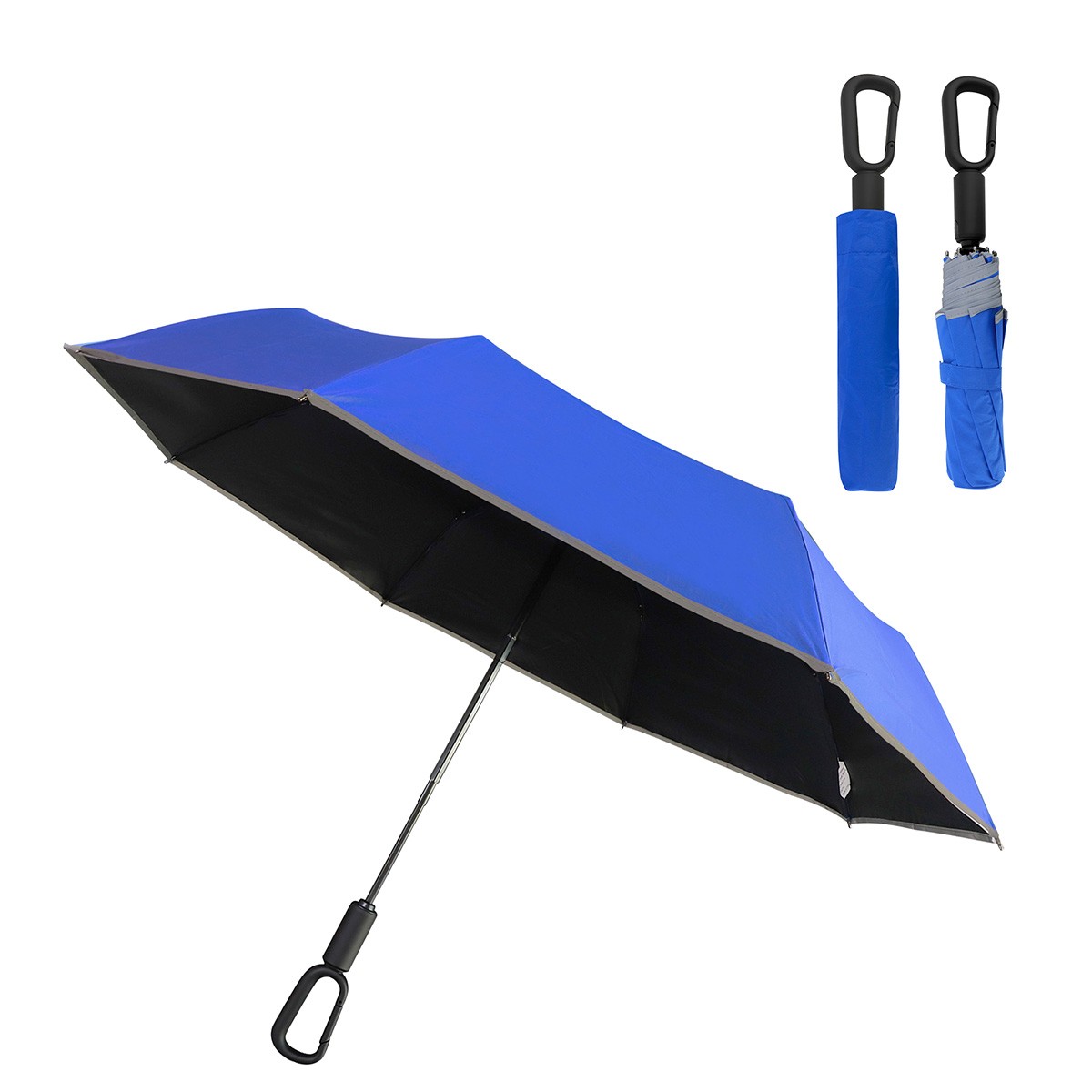 Picture of Ridgeline 46" Arc Reflective Umbrella with Carabiner Handle