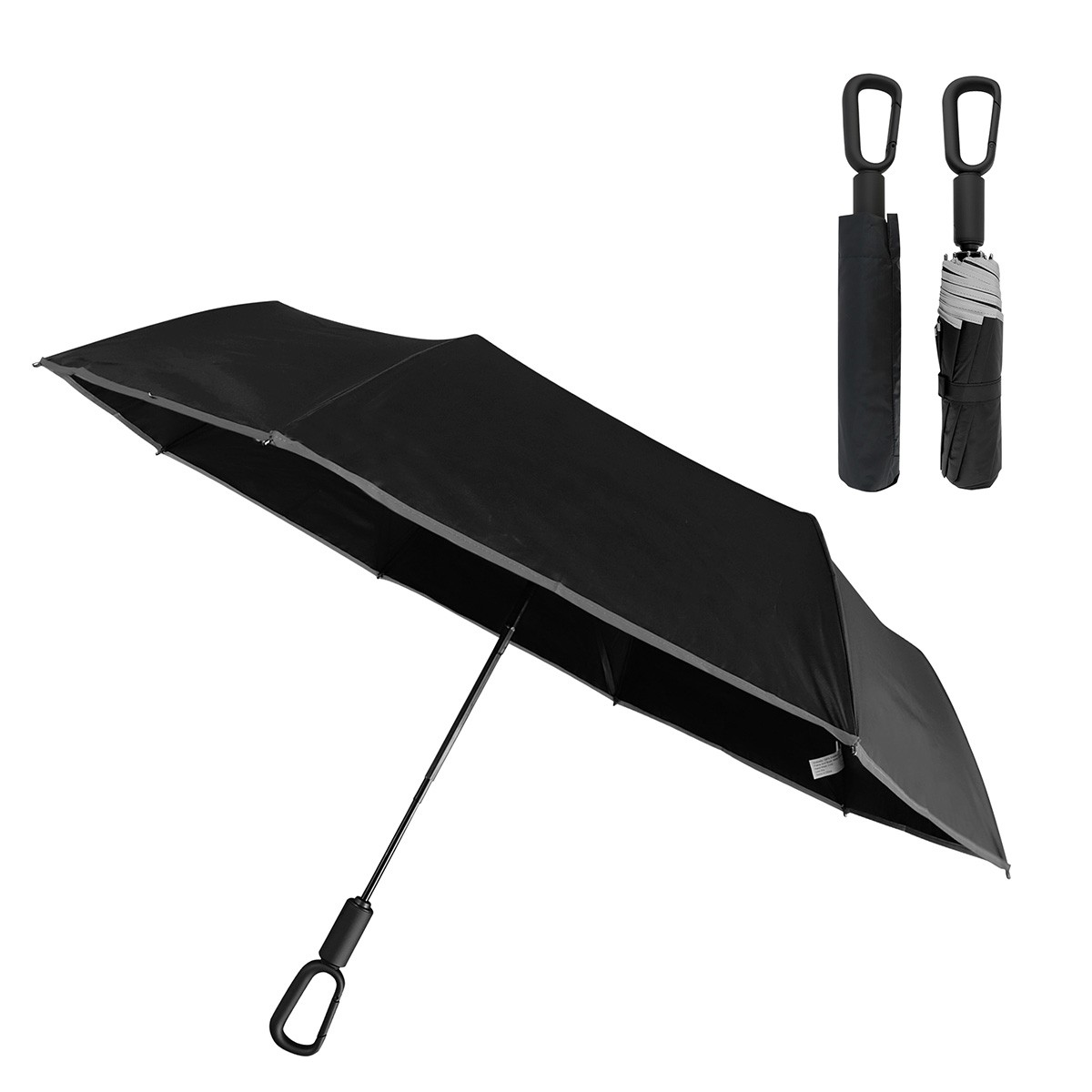 Picture of Ridgeline 46" Arc Reflective Umbrella with Carabiner Handle