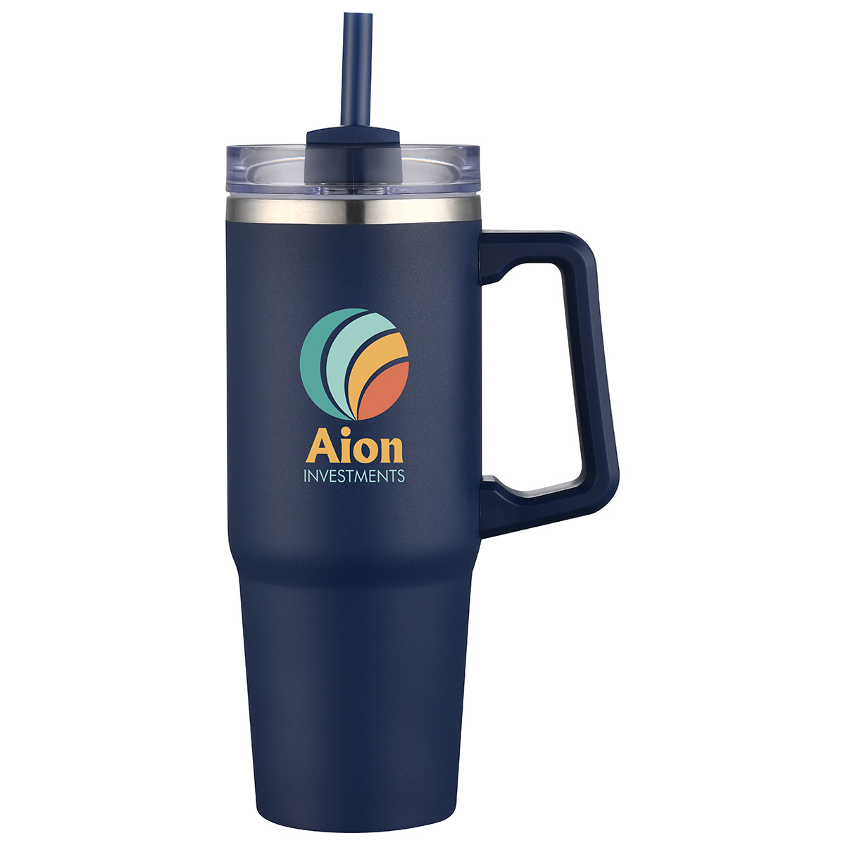 Picture of Milo 30 oz Vacuum Insulated Stainless Steel Mug with Straw