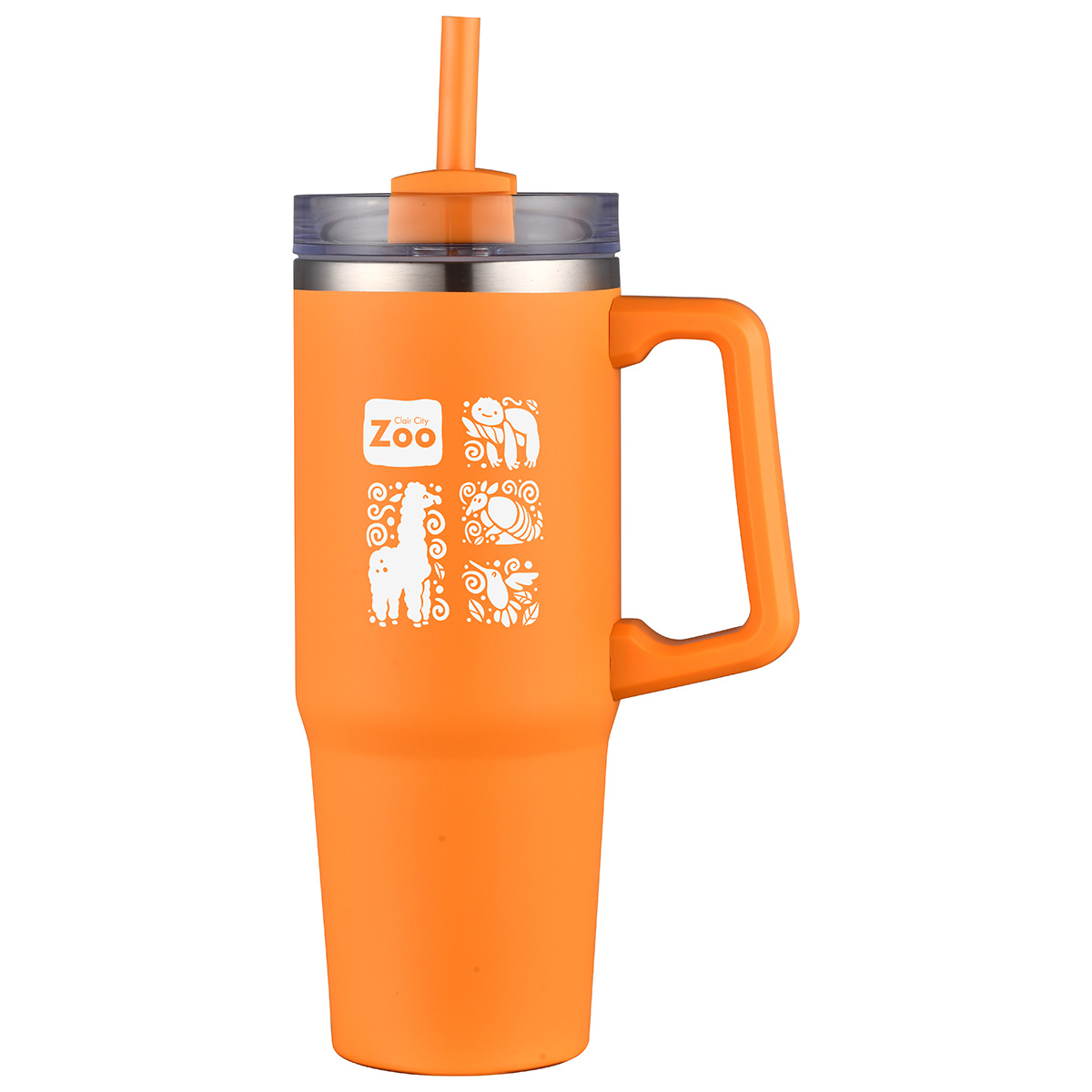 Picture of Milo 30 oz Vacuum Insulated Stainless Steel Mug with Straw