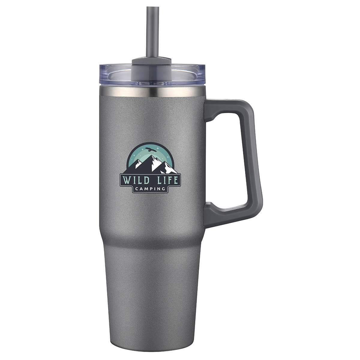Picture of Milo 30 oz Vacuum Insulated Stainless Steel Mug with Straw