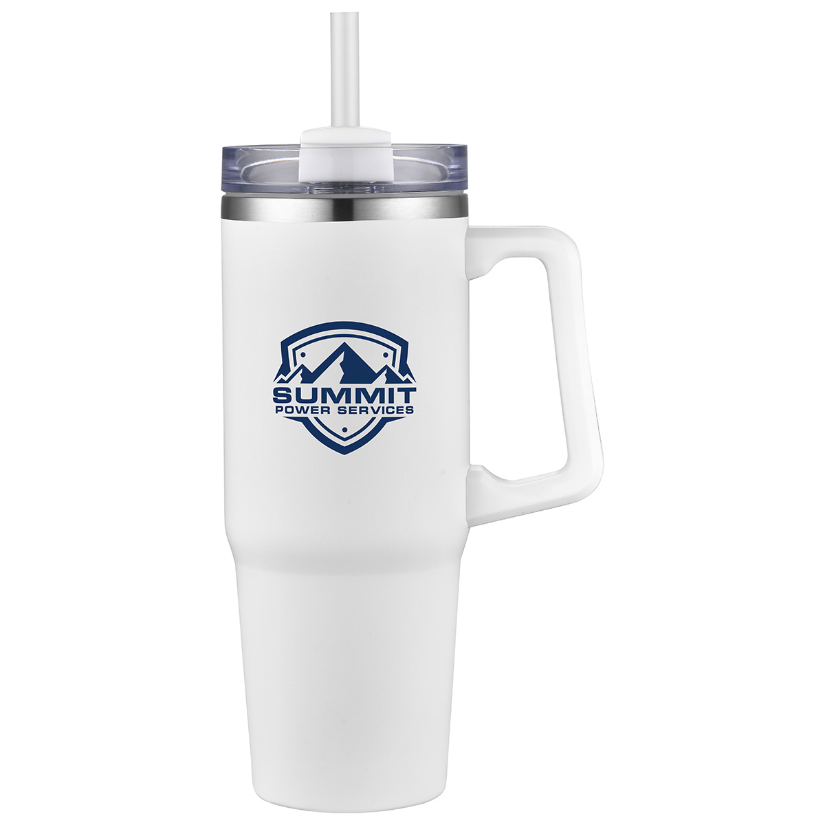 Picture of Milo 30 oz Vacuum Insulated Stainless Steel Mug with Straw