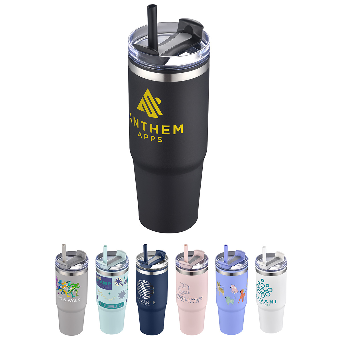 Picture of Monza 30 oz Stainless Steel/Polypropylene Tumbler