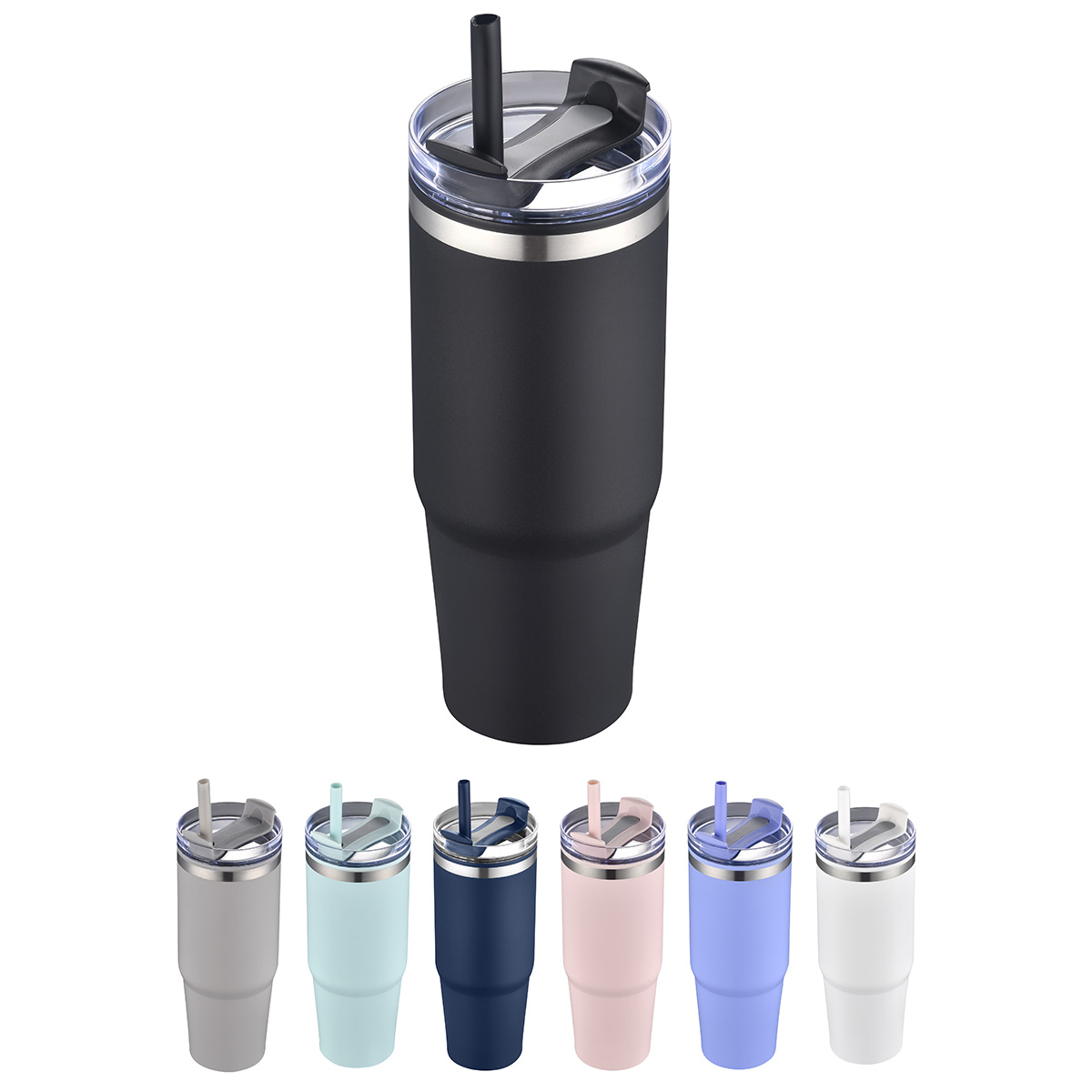 Picture of Monza 30 oz Stainless Steel/Polypropylene Tumbler