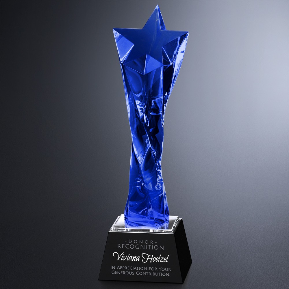 Picture of Twisted Star Indigo Award 11"