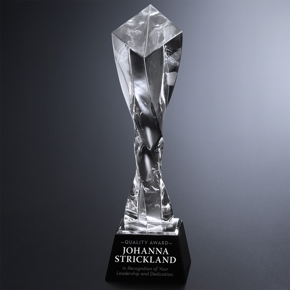 Picture of Twisted Diamond Optical Award 11"
