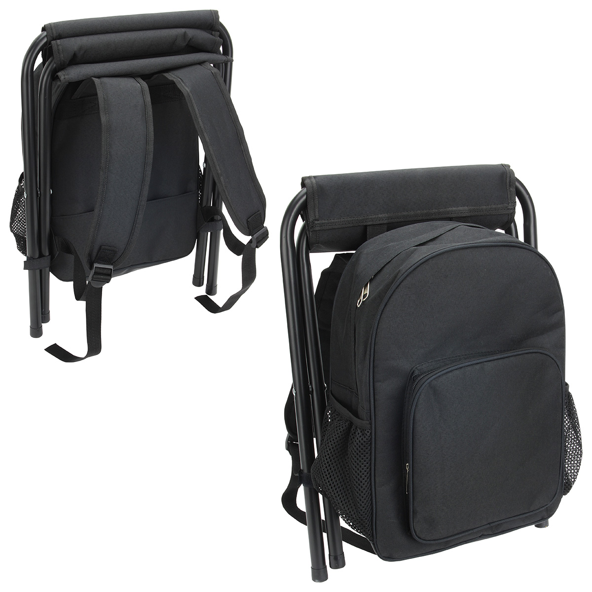 Picture of Fieldcrest Cooler Backpack with Folding Stool
