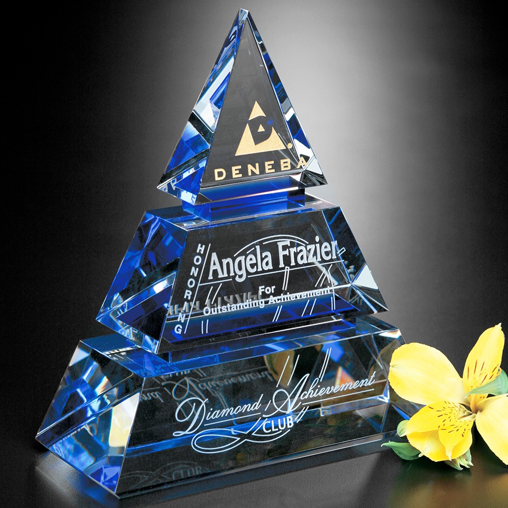 Picture of Accolade Indigo Pyramid 6"