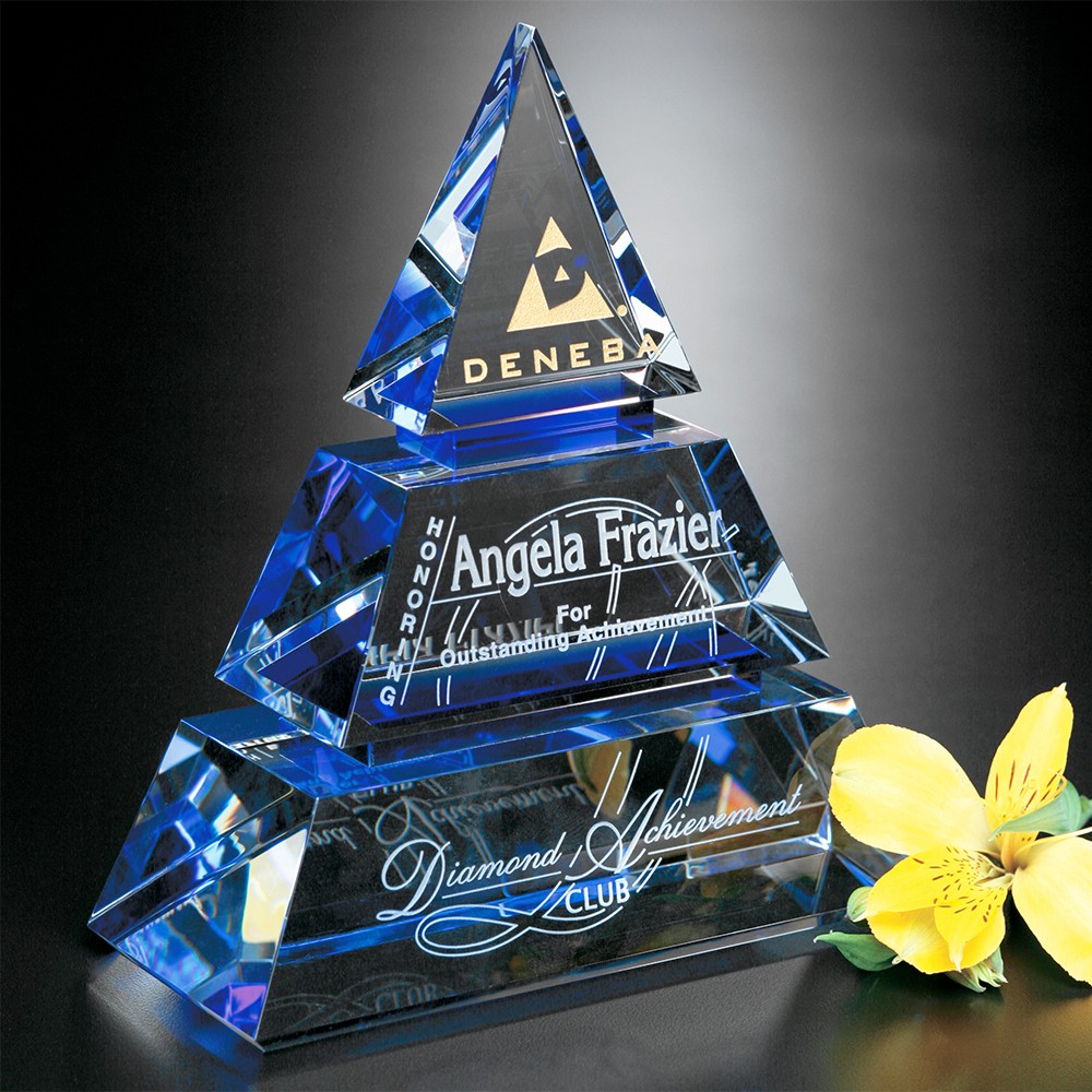 Picture of Accolade Indigo Pyramid 8"