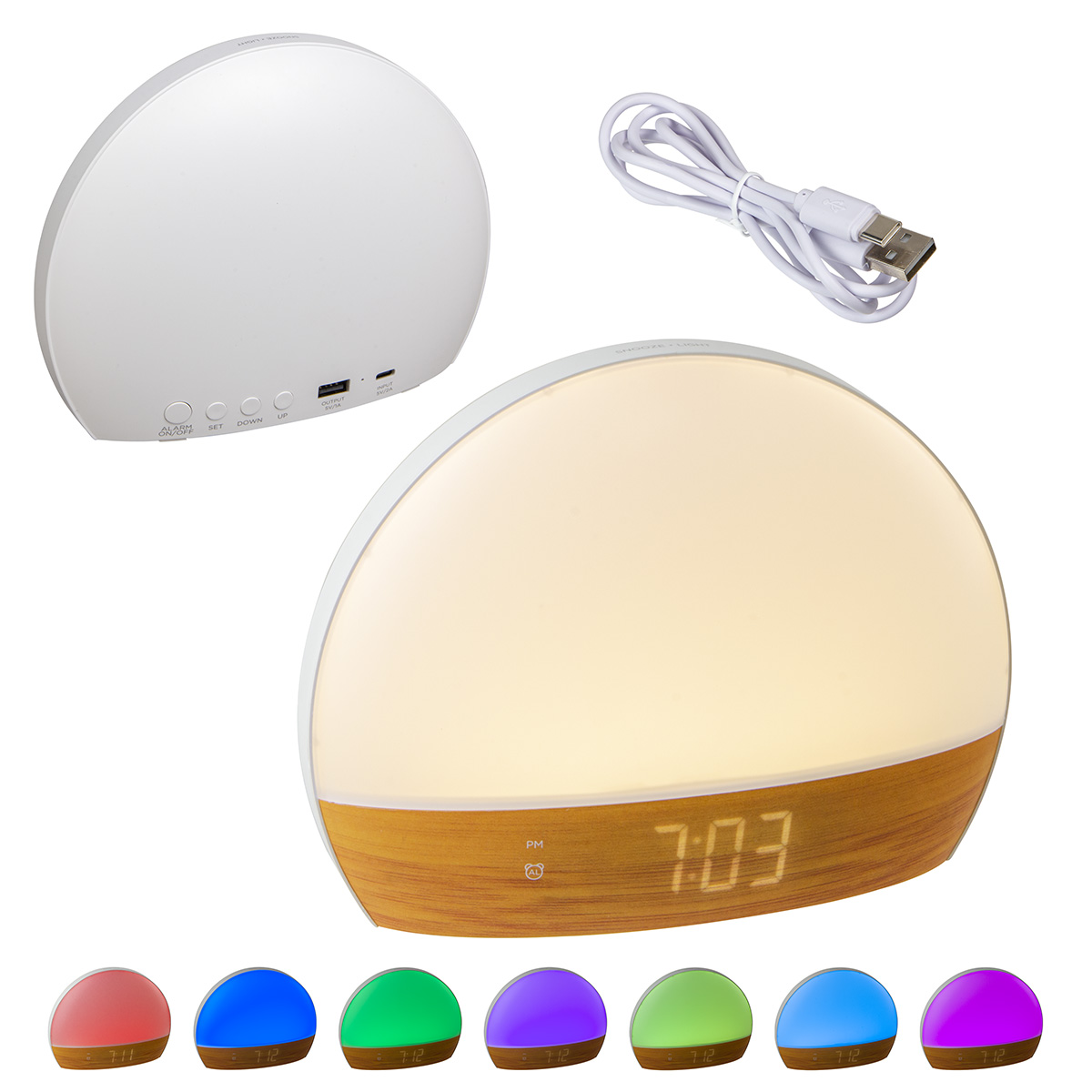 Picture of Daybreak Digital Alarm Clock with Sunrise Simulation