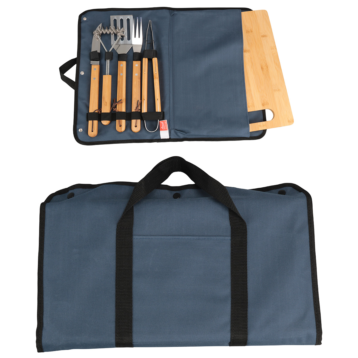 Picture of Firepit 5-Piece BBQ Set with Cutting Board & Carrying Case