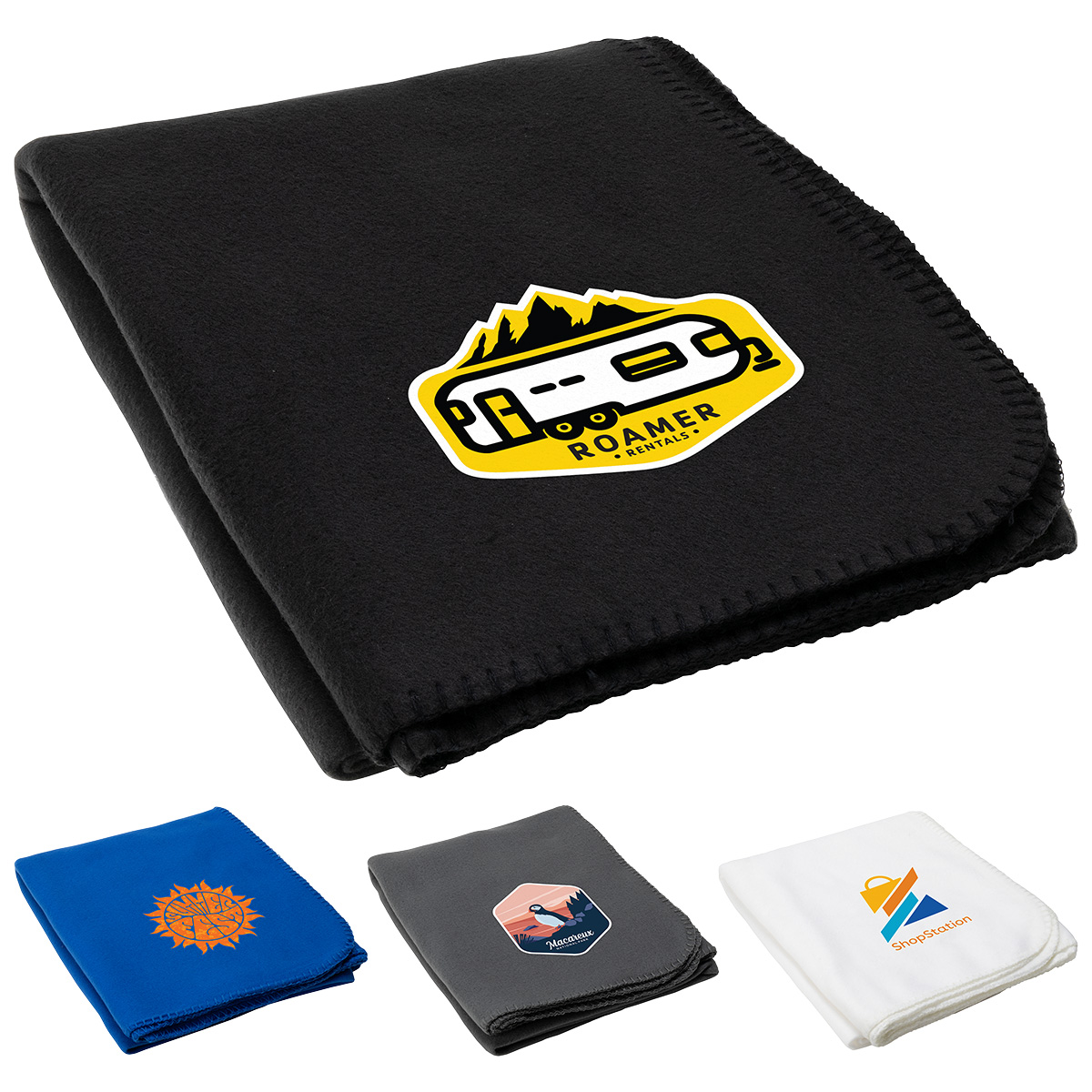 Picture of Pinnacle RPET Polar Fleece Blanket