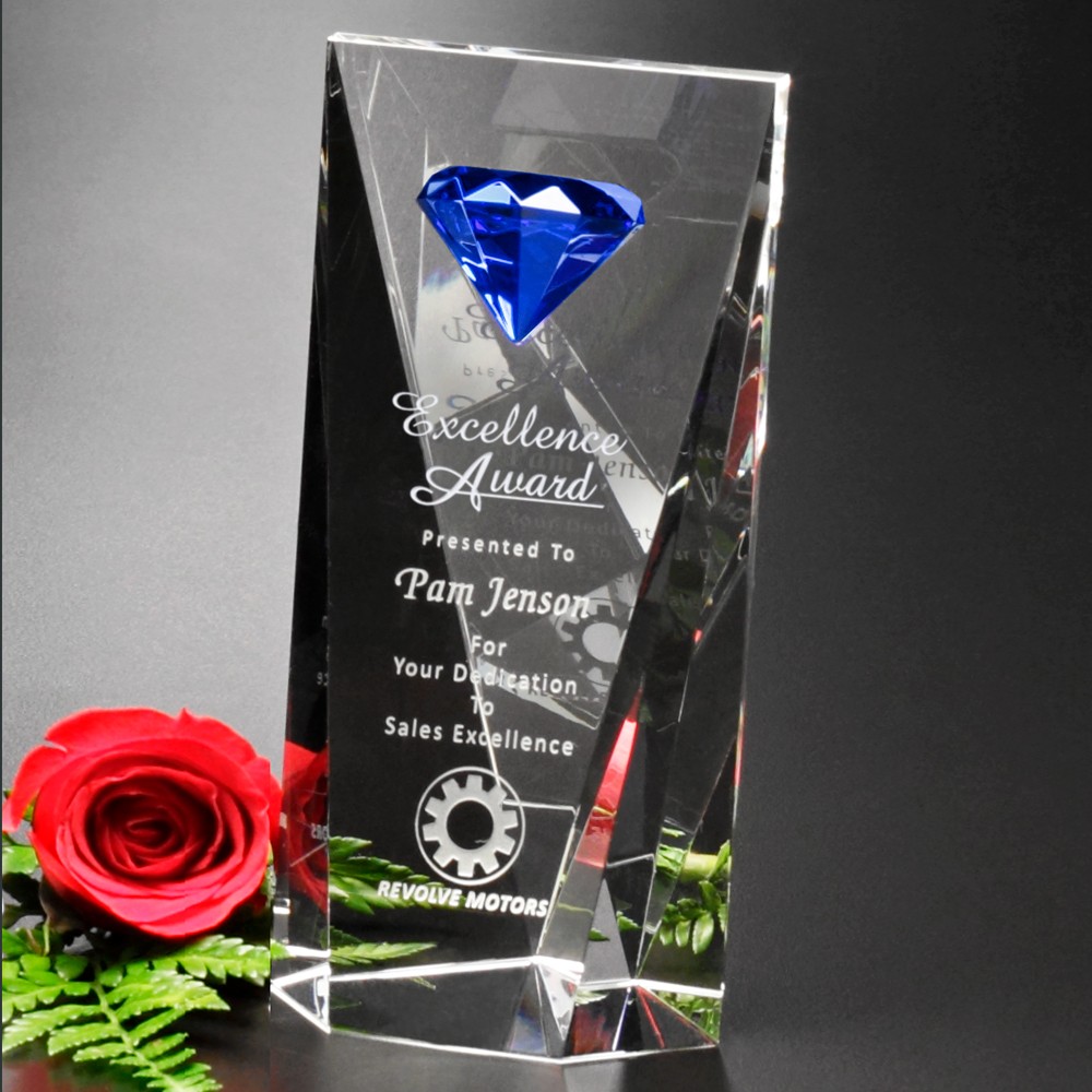 Picture of Gemstone Award 8"