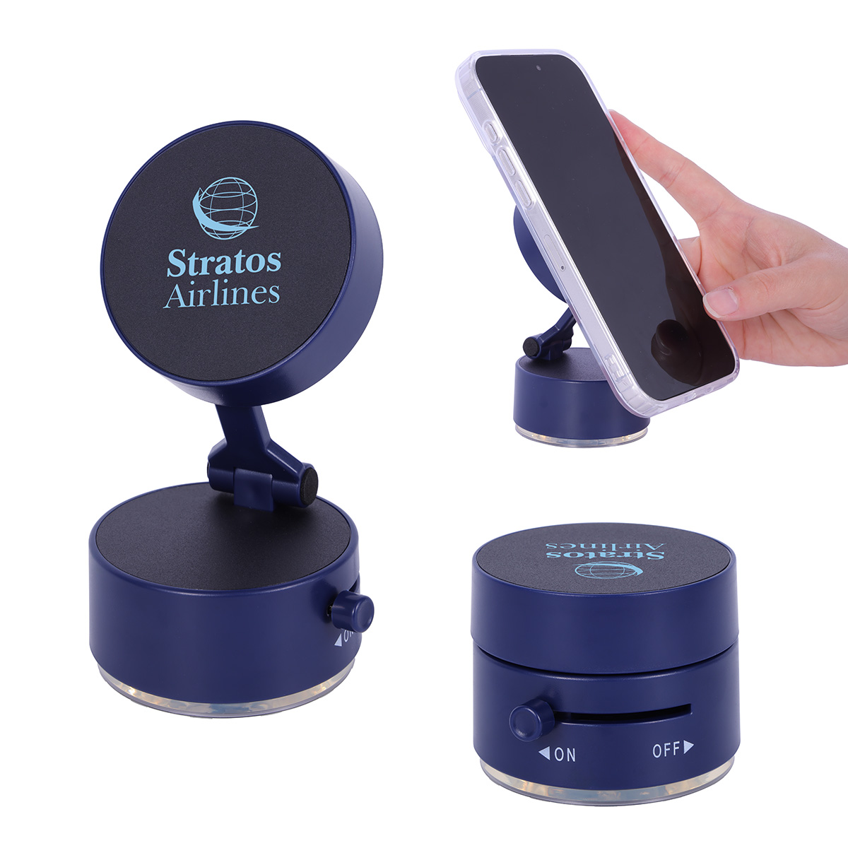 Picture of Rivet Portable Magnetic Phone Mount With Suction Cup Base