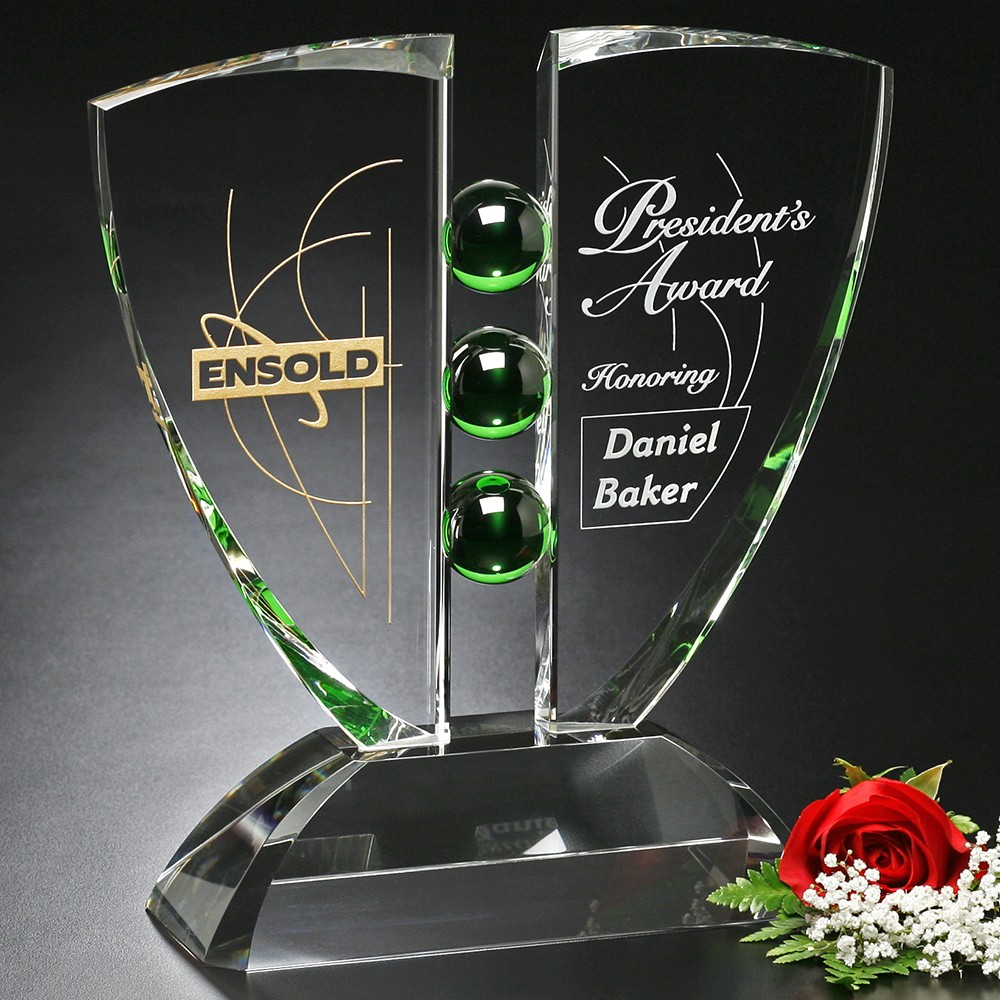 Picture of Pinion Emerald Award 12"