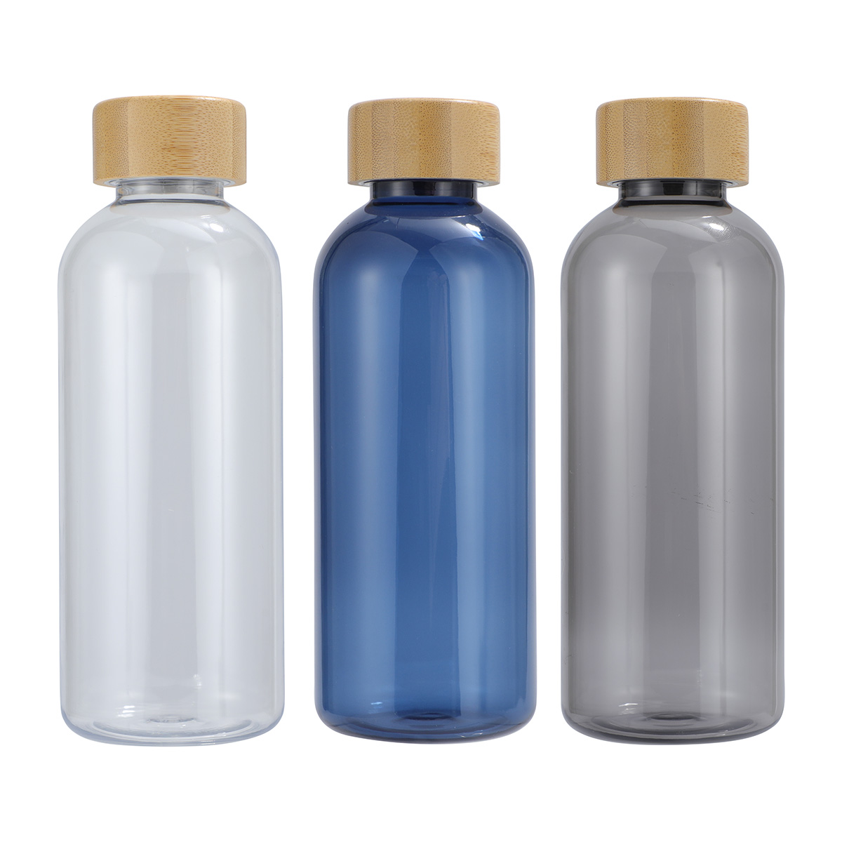 Picture of Vida 22 oz RPET Reusable Sports Bottle w/ Bamboo Lid