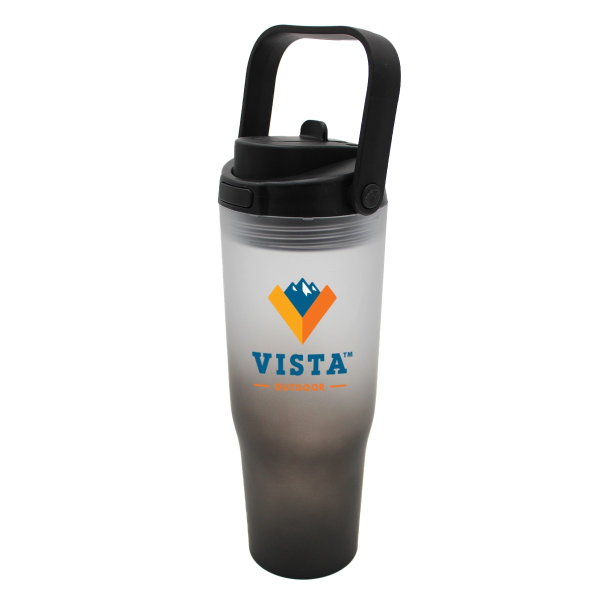 Picture of Halcyon® 30 oz. Recycled Ombre Tumbler with Carrying Handle, Full Color Digital