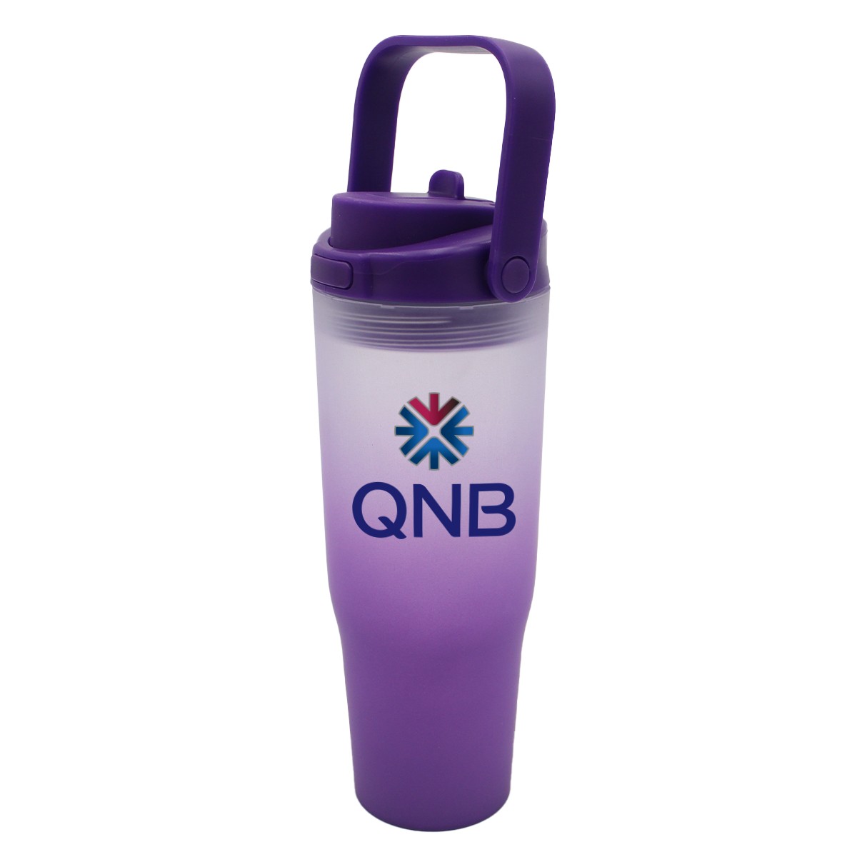 Picture of Halcyon® 30 oz. Recycled Ombre Tumbler with Carrying Handle, Full Color Digital