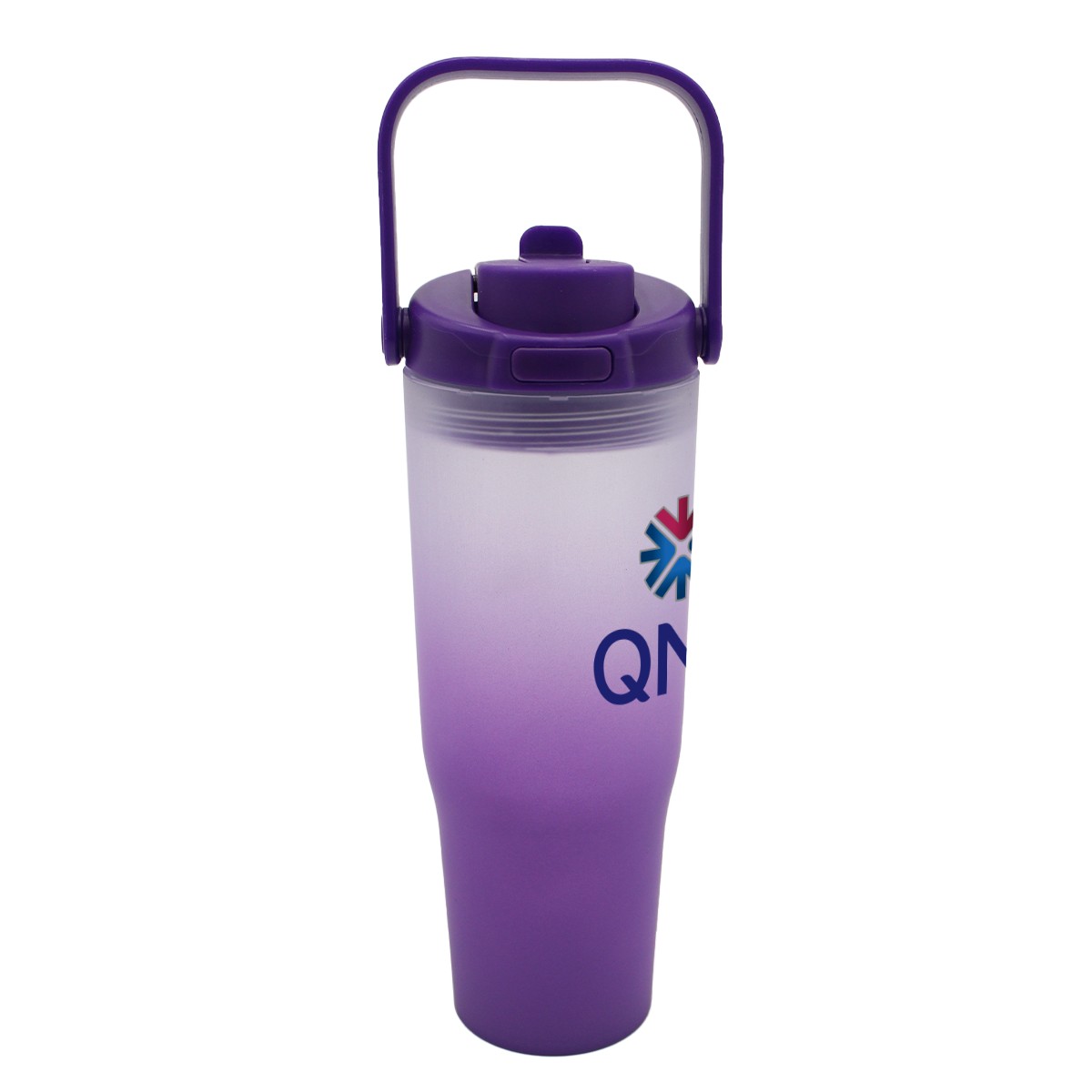 Picture of Halcyon® 30 oz. Recycled Ombre Tumbler with Carrying Handle, Full Color Digital