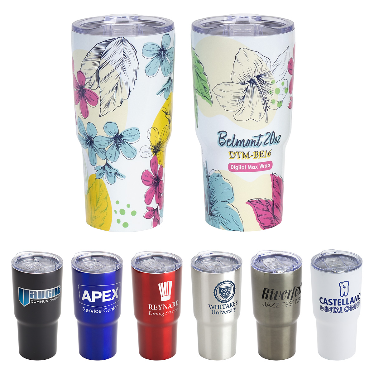 Picture of Belmont 20 oz Vacuum Insulated Stainless Steel Travel Tumbler