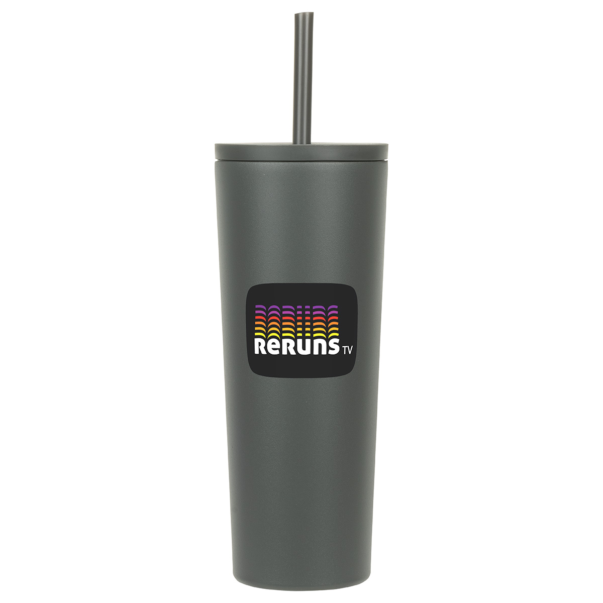 Picture of Bradford 24 oz Vacuum Insulated Stainless Steel Tumbler with Straw