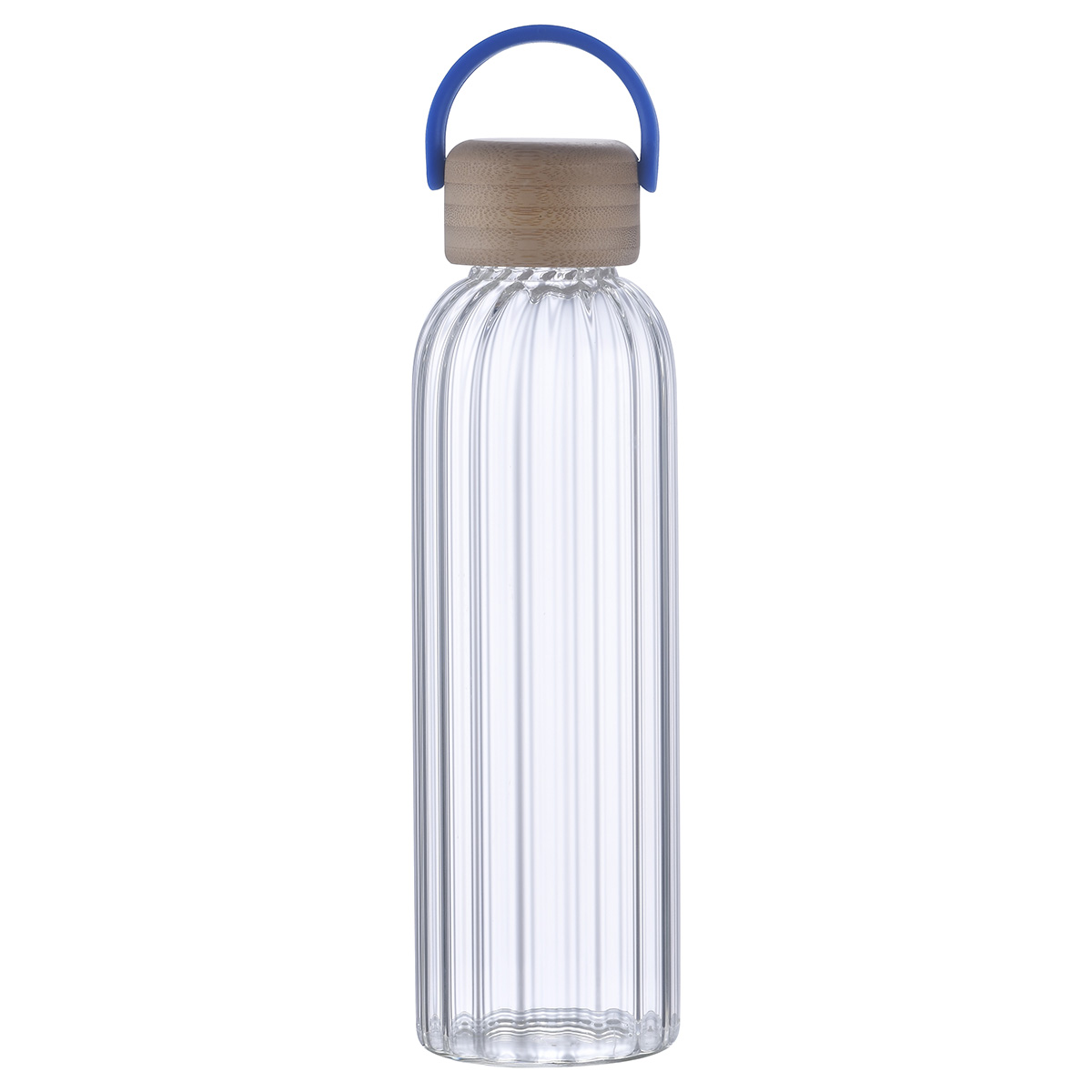 Picture of Eos 21 oz Glass Bottle w/ Bamboo Lid