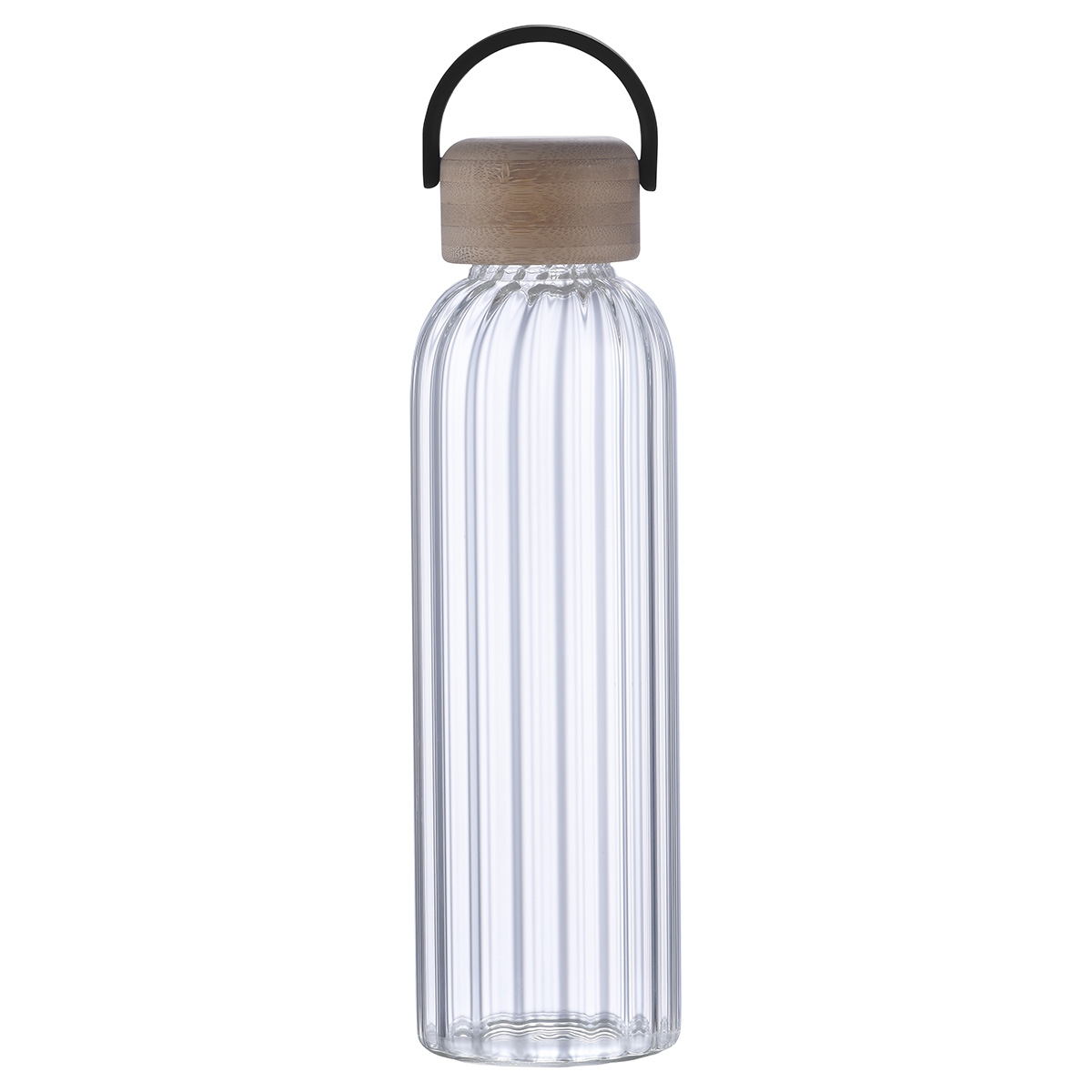 Picture of Eos 21 oz Glass Bottle w/ Bamboo Lid