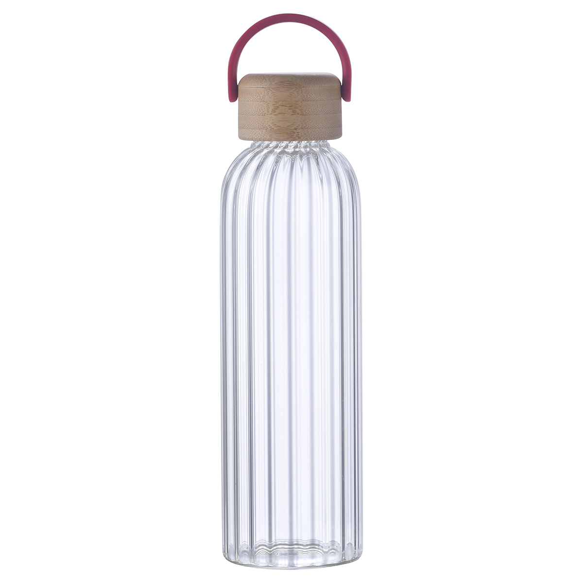 Picture of Eos 21 oz Glass Bottle w/ Bamboo Lid