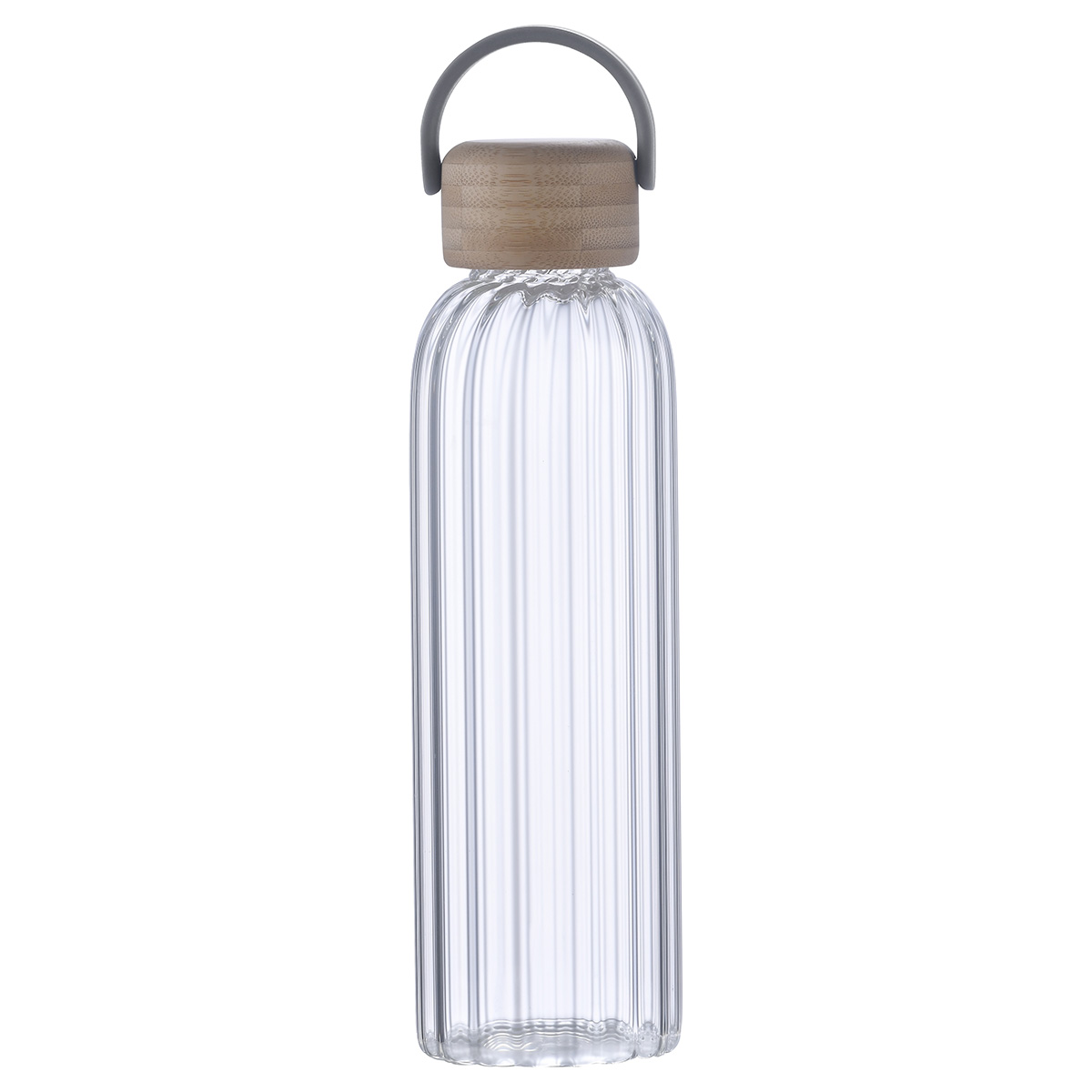 Picture of Eos 21 oz Glass Bottle w/ Bamboo Lid