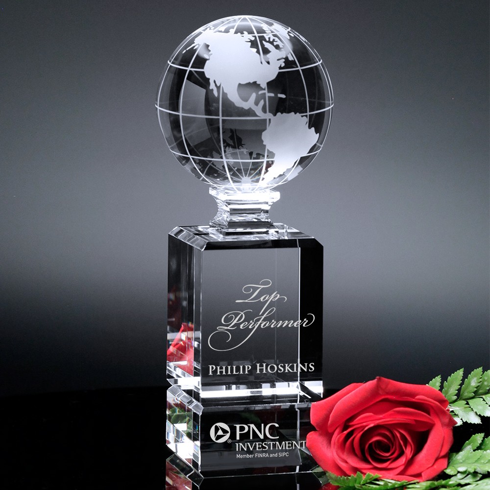 Picture of Cordova Globe Award 9"