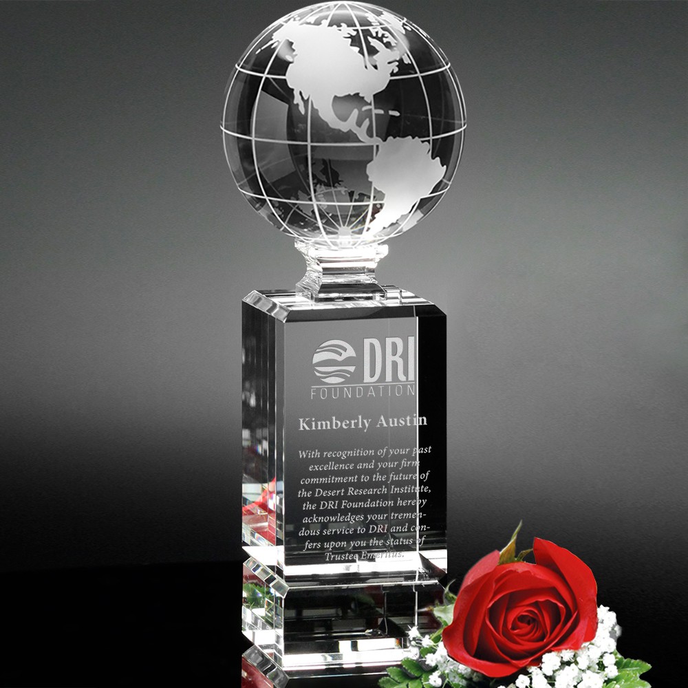 Picture of Cordova Globe Award 10"