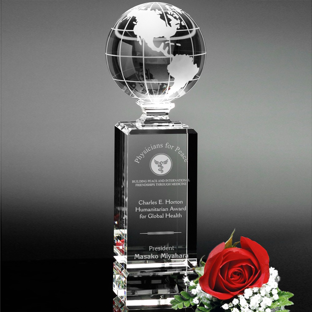 Picture of Cordova Globe Award 11"