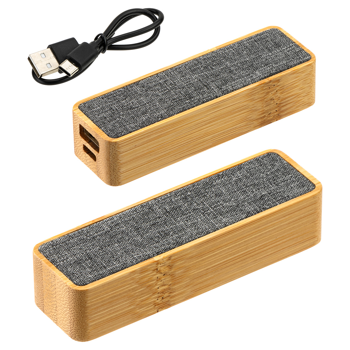 Picture of FSC® Bamboo/RPET 2000mAh Mini Power Bank