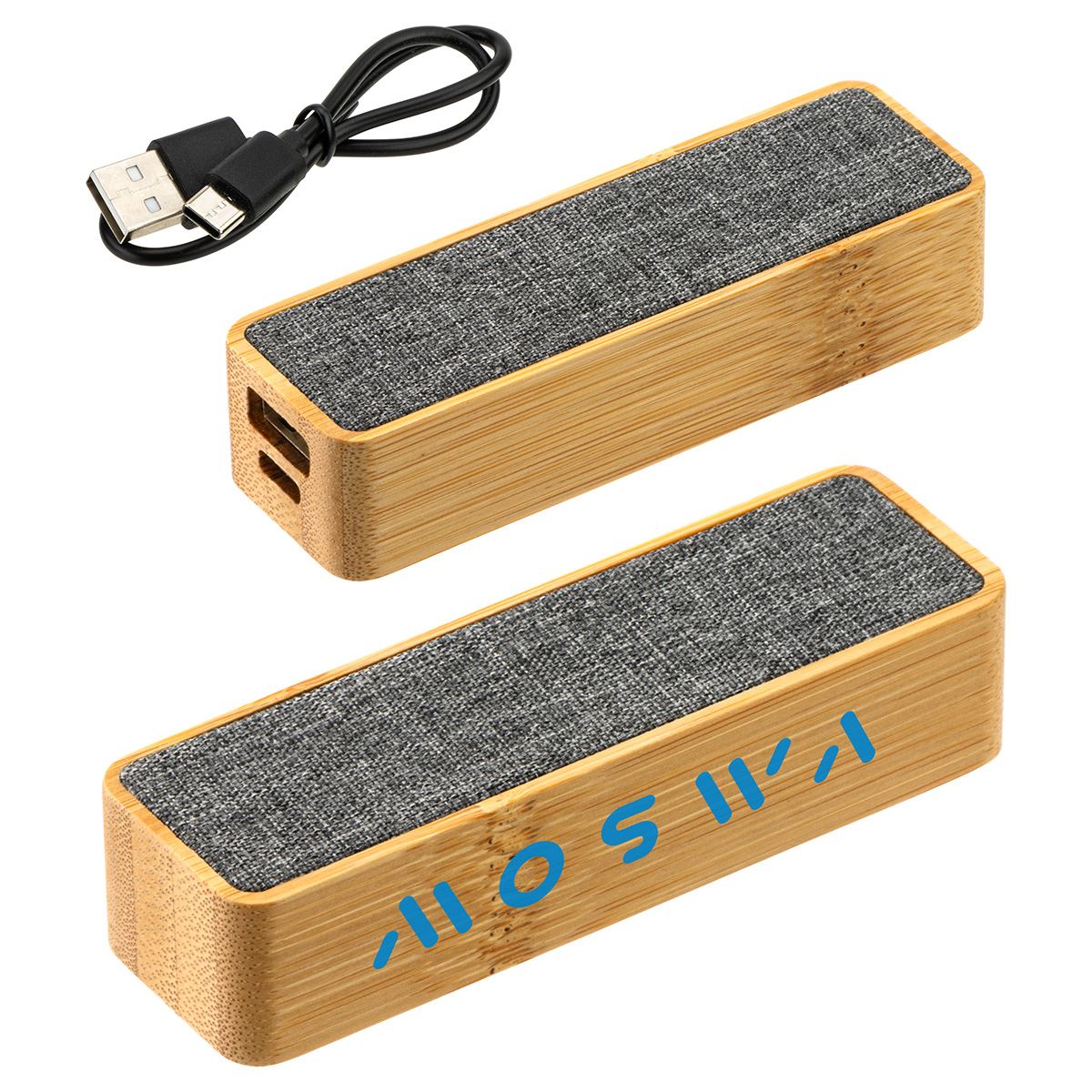 Picture of FSC® Bamboo/RPET 2000mAh Mini Power Bank