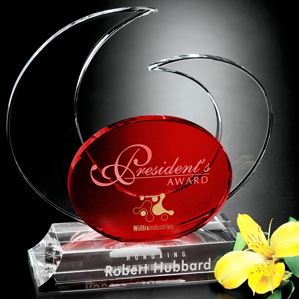 Picture of Elliptic Ruby Award 8"