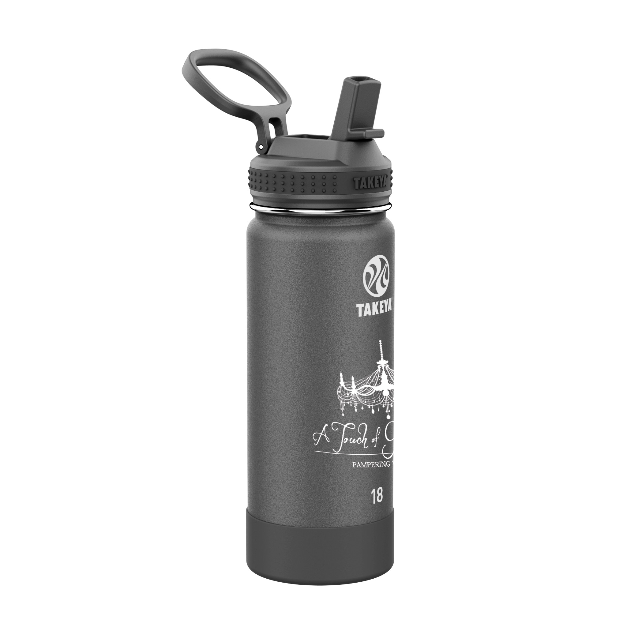 Picture of Takeya® 18 Oz. Water Bottle w/Actives Straw Lid™