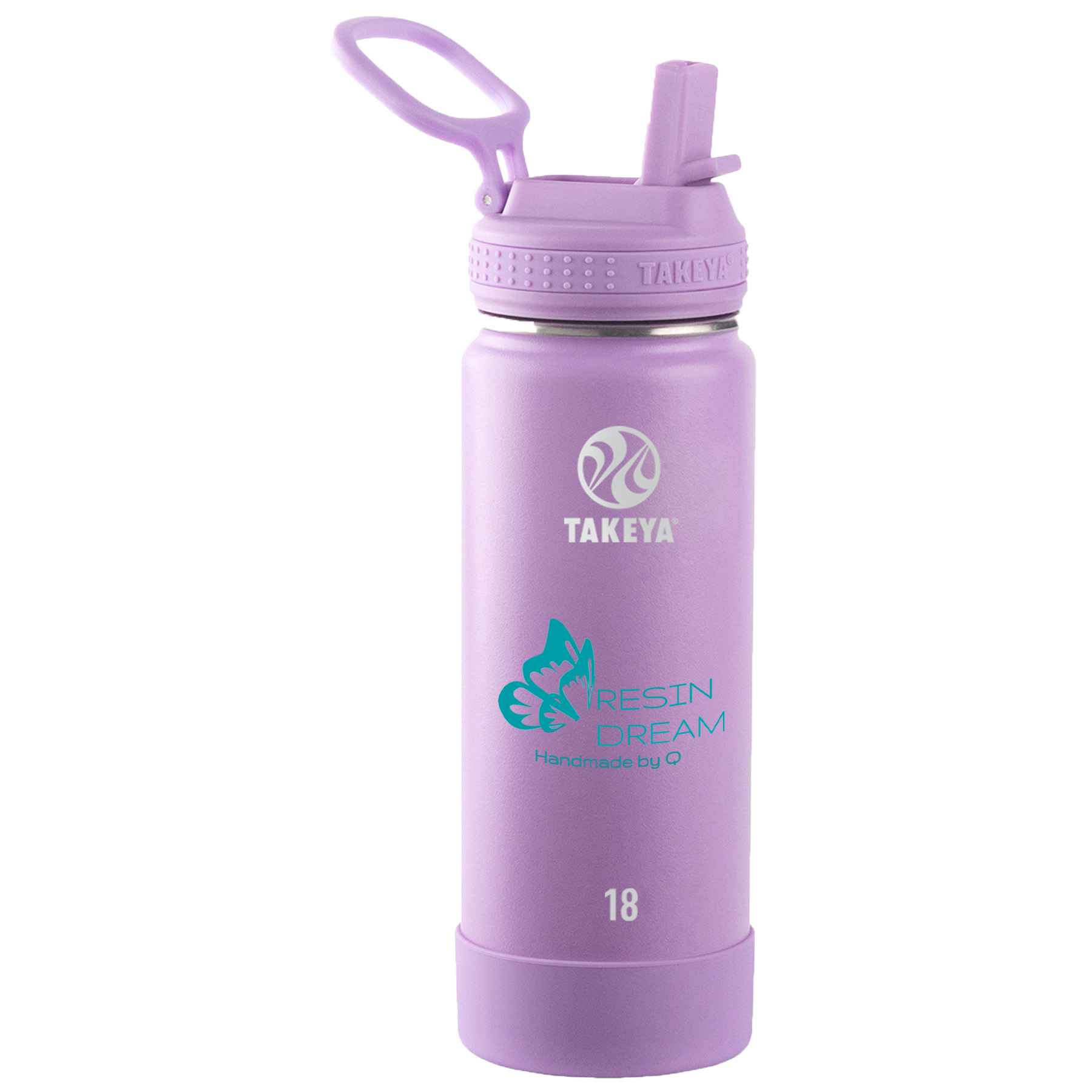 Picture of Takeya® 18 Oz. Water Bottle w/Actives Straw Lid™