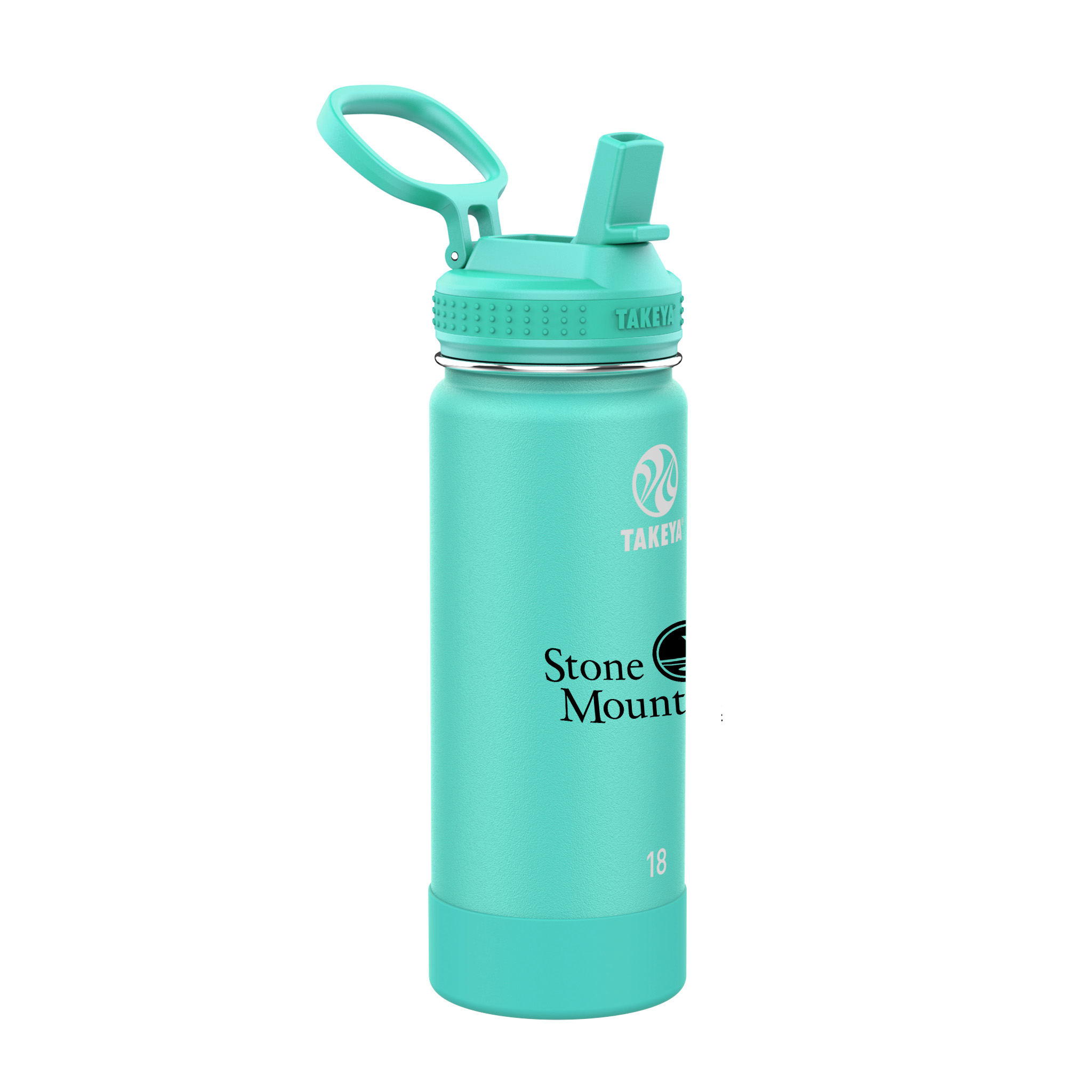 Picture of Takeya® 18 Oz. Water Bottle w/Actives Straw Lid™