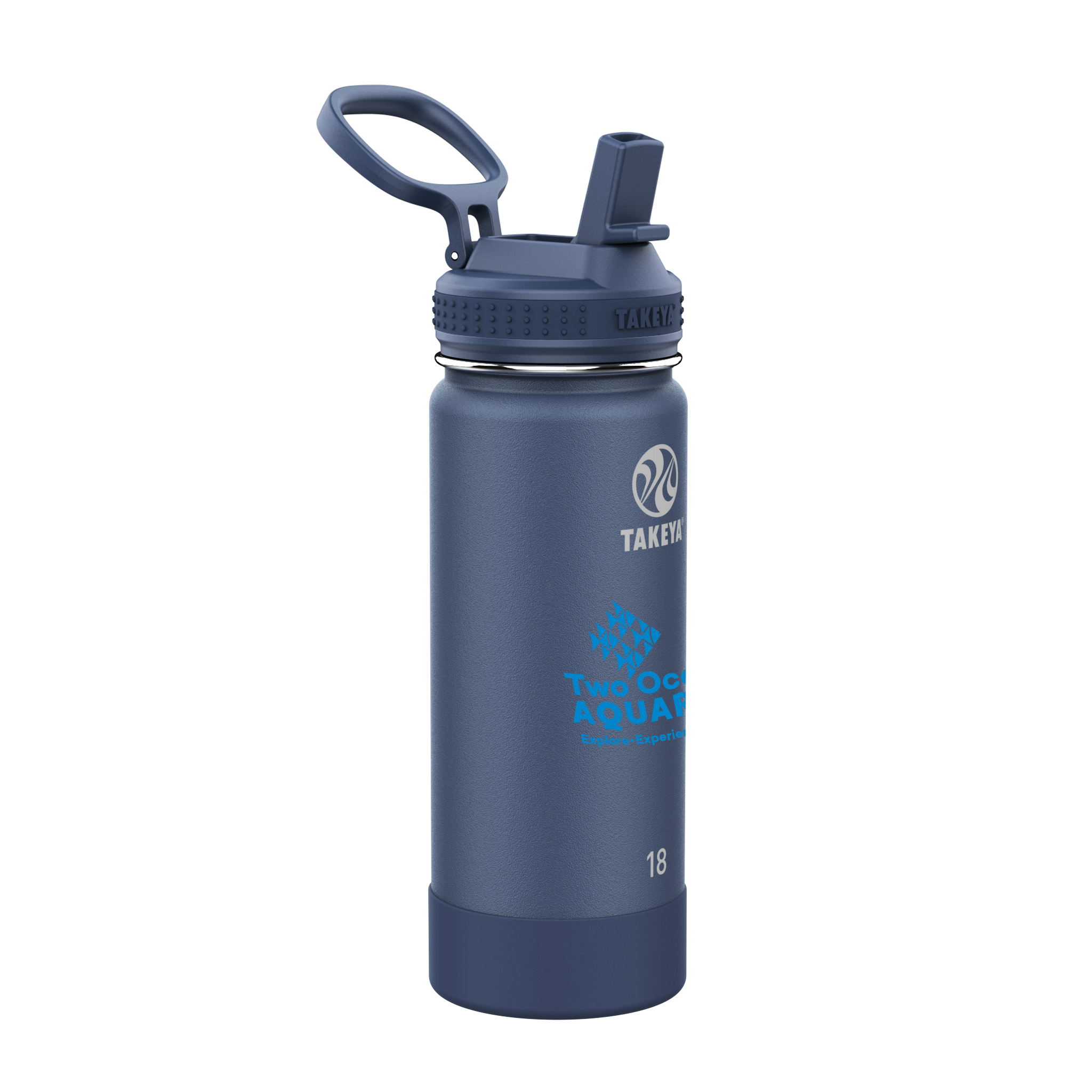 Picture of Takeya® 18 Oz. Water Bottle w/Actives Straw Lid™