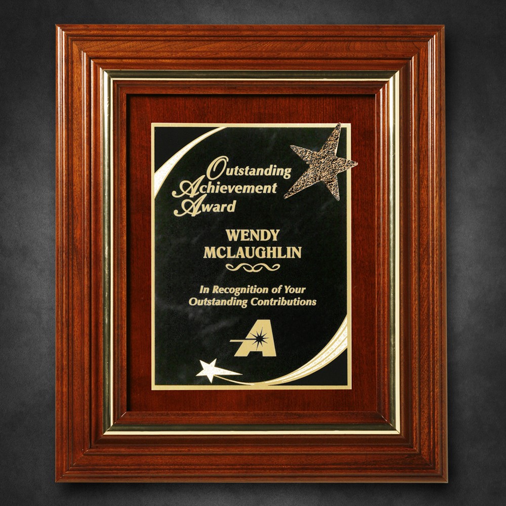 Picture of Americana Plaque 13-1/2" x 11-1/2" with Wood Insert